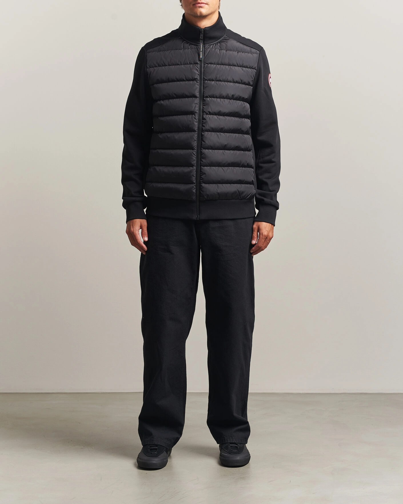 Herr | Jackor | Canada Goose | Hybridge Huron Full Zip Jacket Black