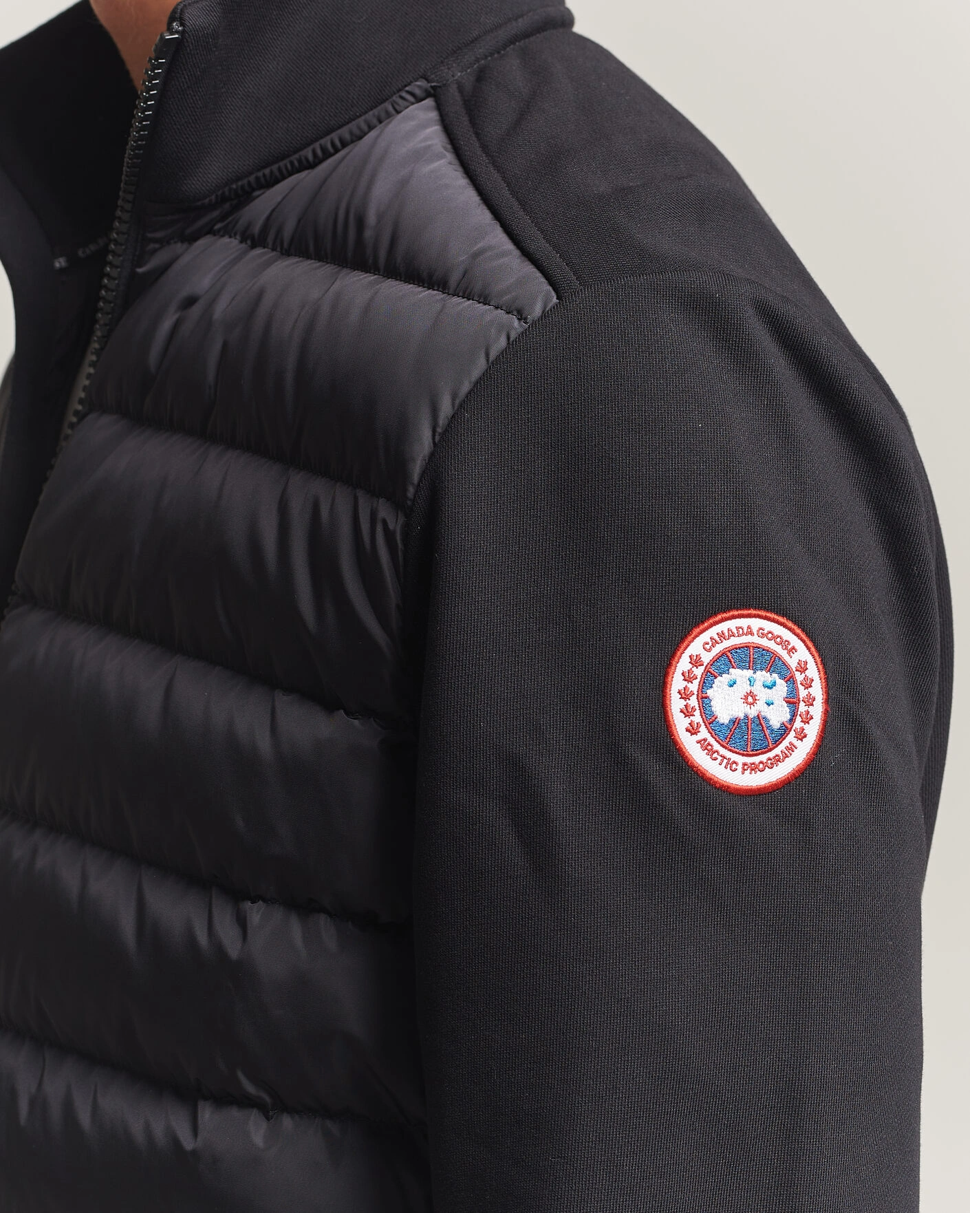Herr | Jackor | Canada Goose | Hybridge Huron Full Zip Jacket Black
