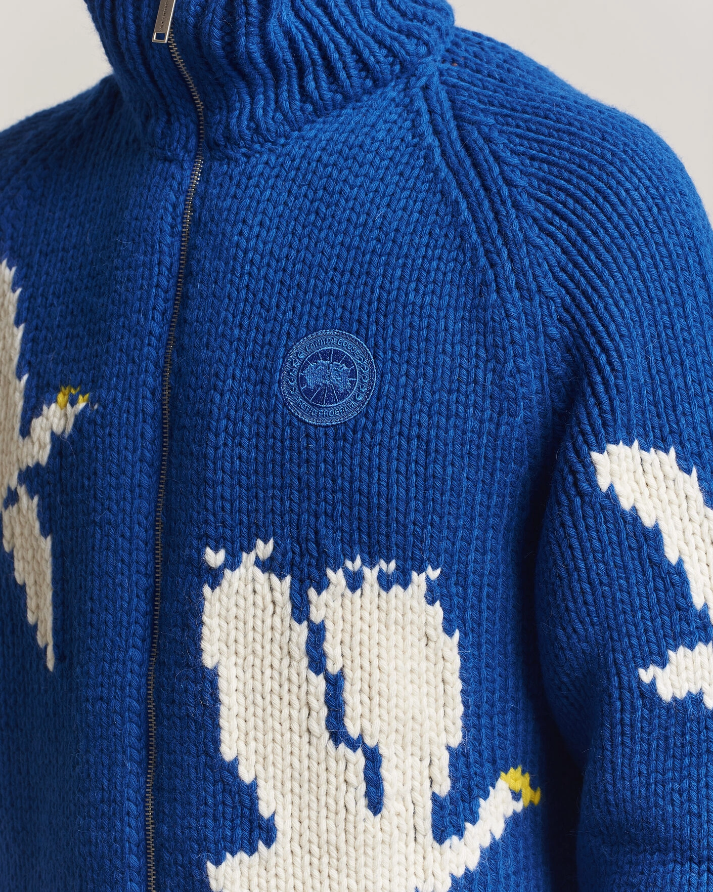Herr | Tröjor | Canada Goose | Moisie Knit Jacket Arctic Goose