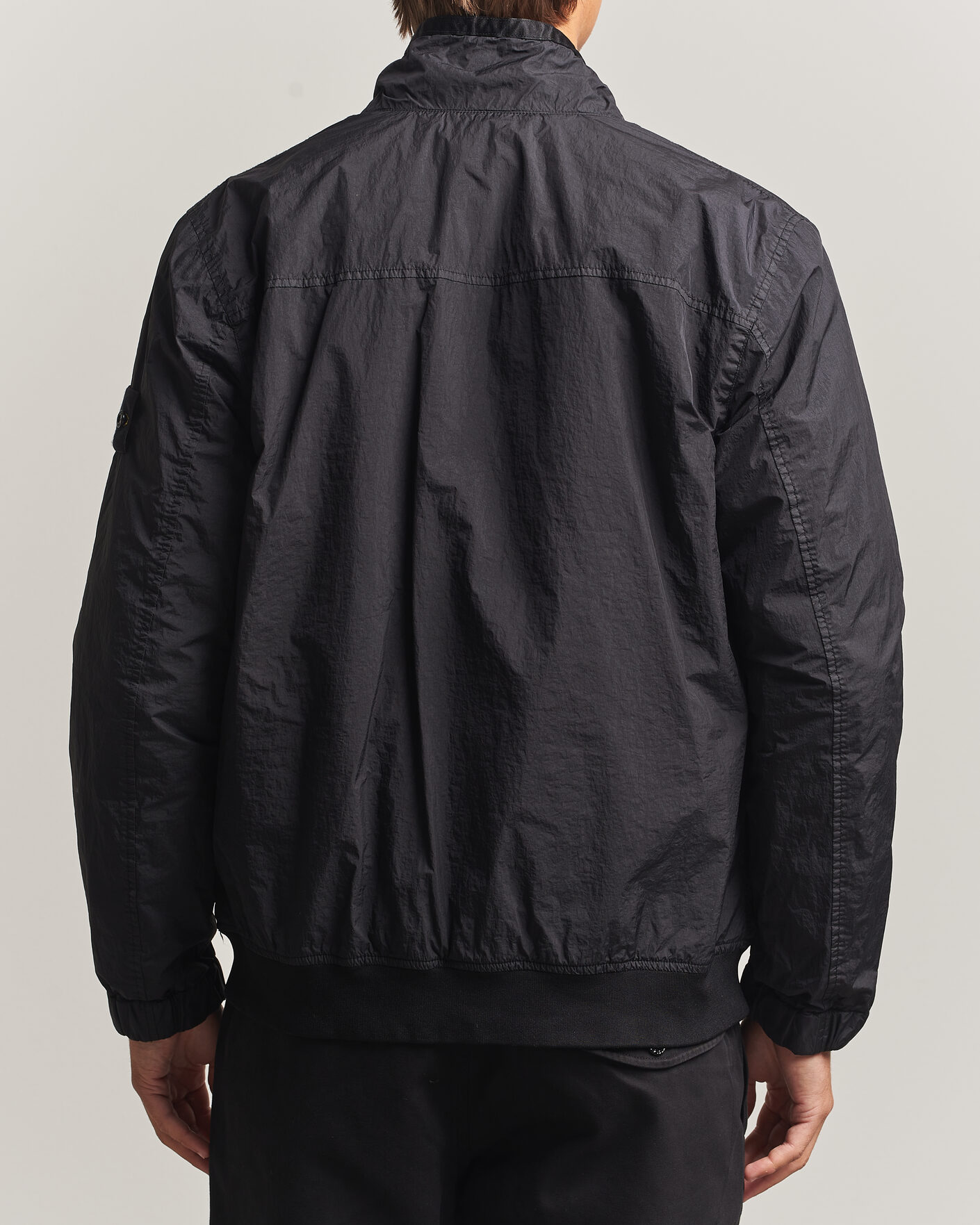 Herr | Jackor | Stone Island | Crinkle Reps Jacket Black