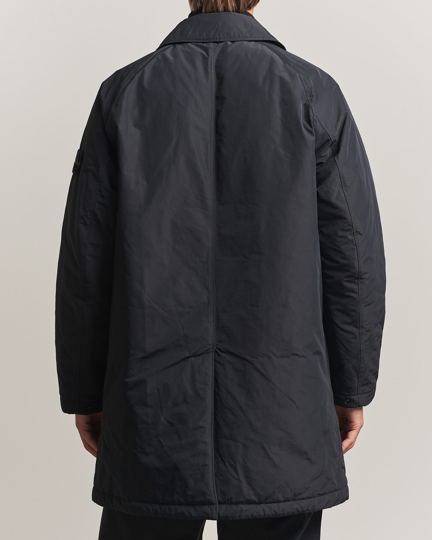 Herr | Jackor | Stone Island | Micro Reps Padded Coat Black