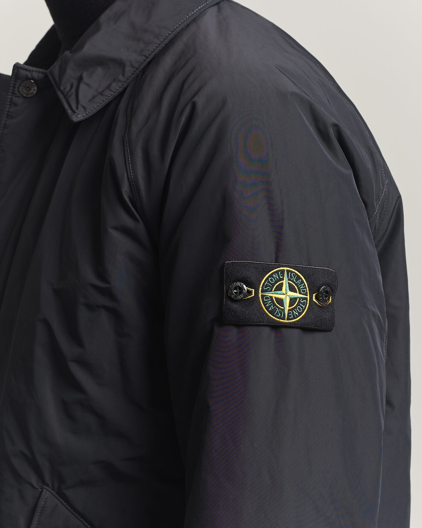 Herr | Jackor | Stone Island | Micro Reps Padded Coat Black