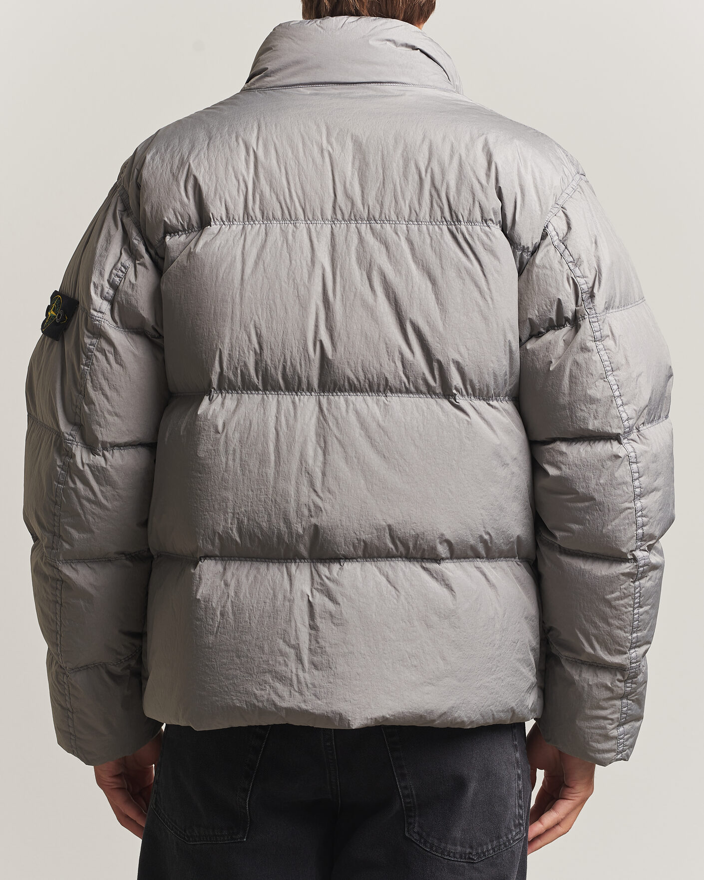 Herr | Jackor | Stone Island | Crinkle Reps Padded Down Jacket Grey