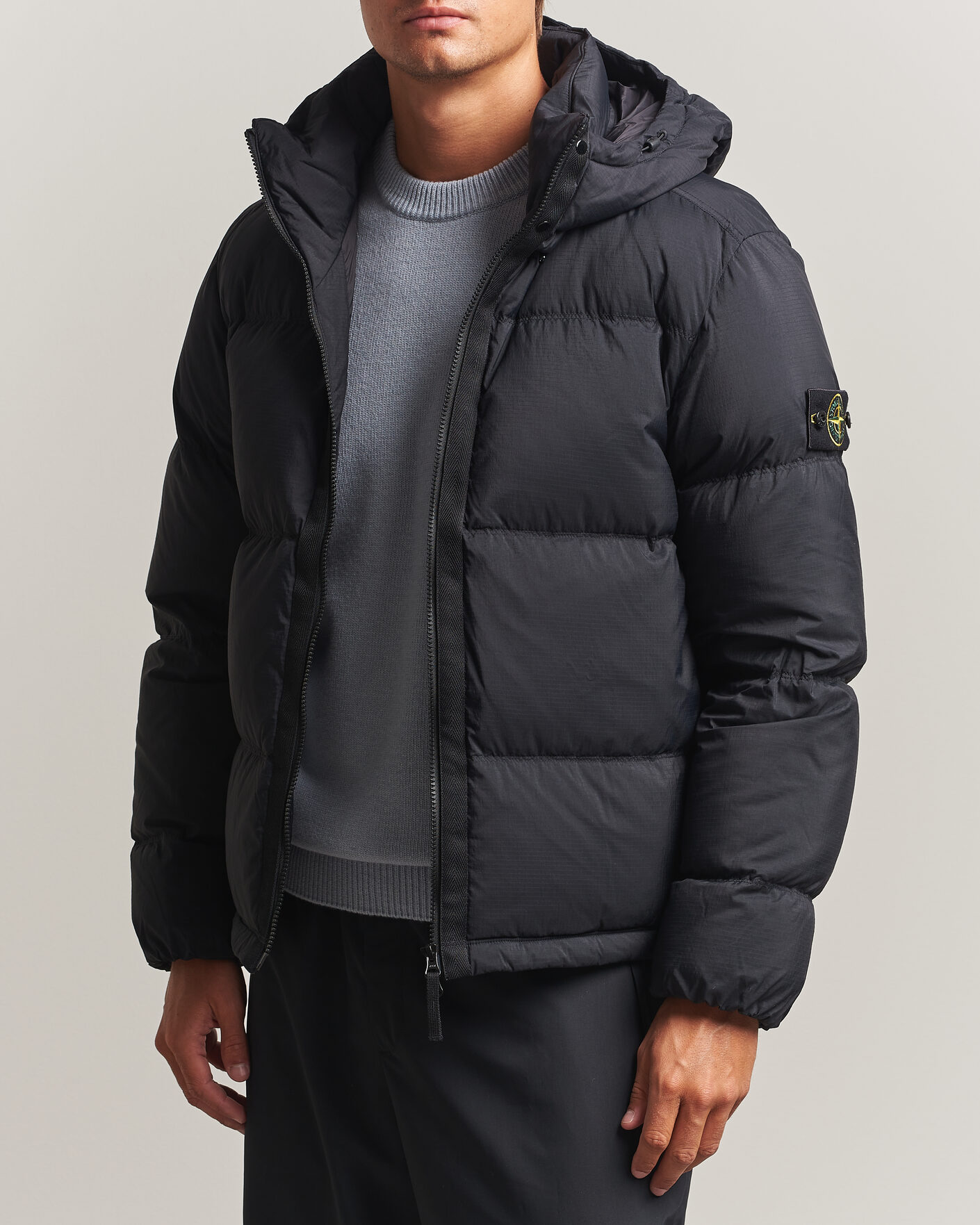 Herr | Jackor | Stone Island | Matt Ripstop Cordura Down Jacket Black