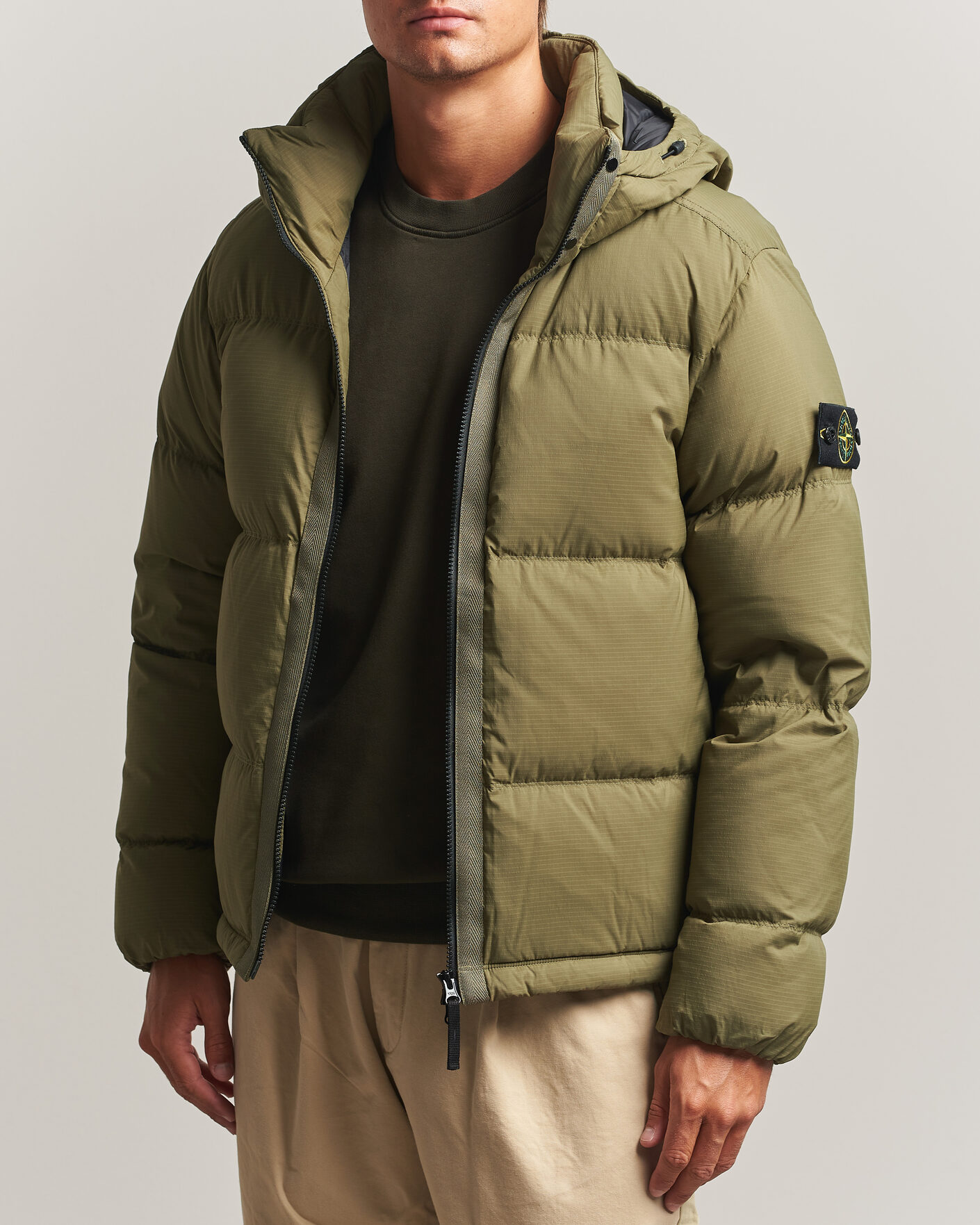 Herr | Jackor | Stone Island | Matt Ripstop Cordura Down Jacket Green