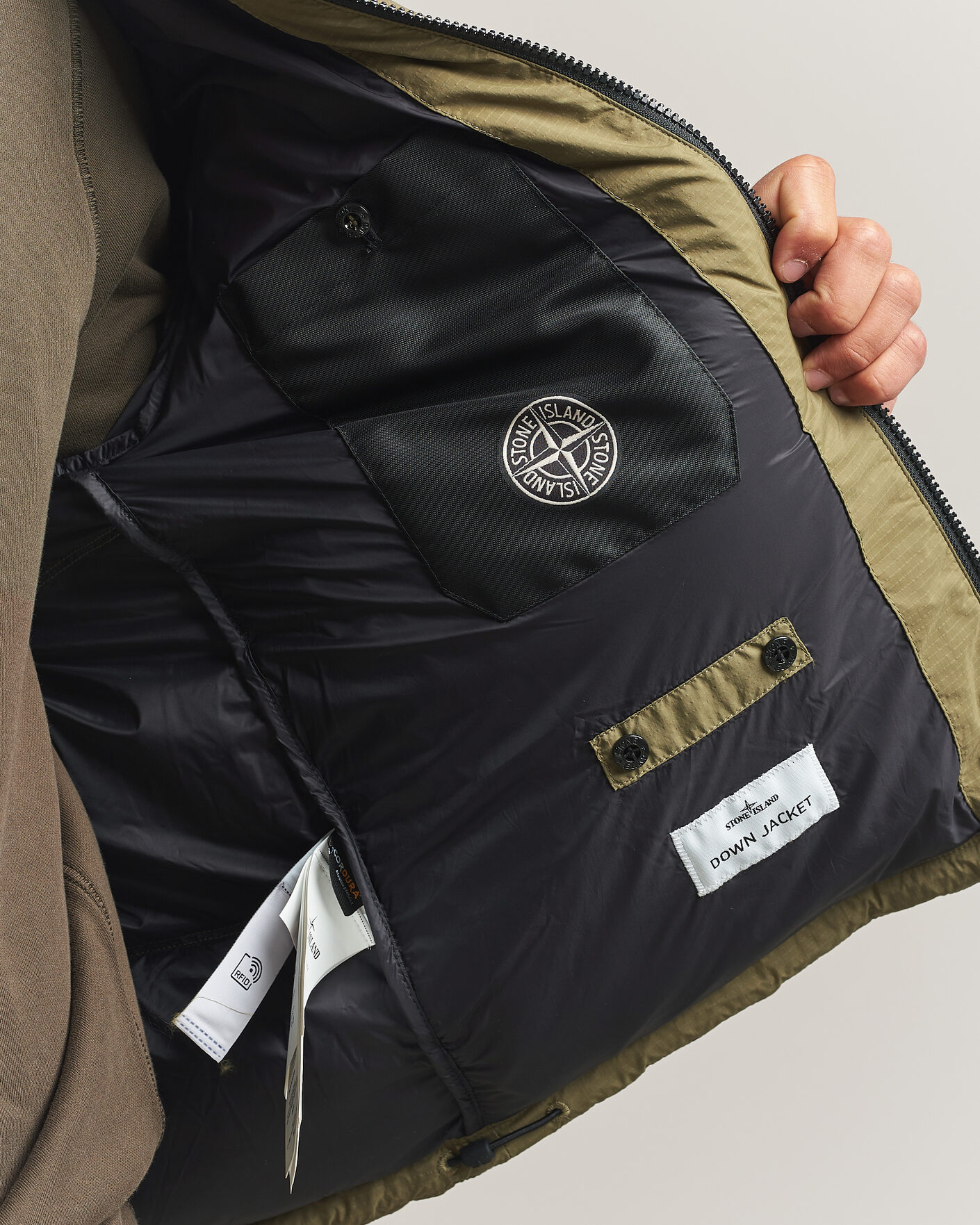 Herr | Jackor | Stone Island | Matt Ripstop Cordura Down Jacket Green