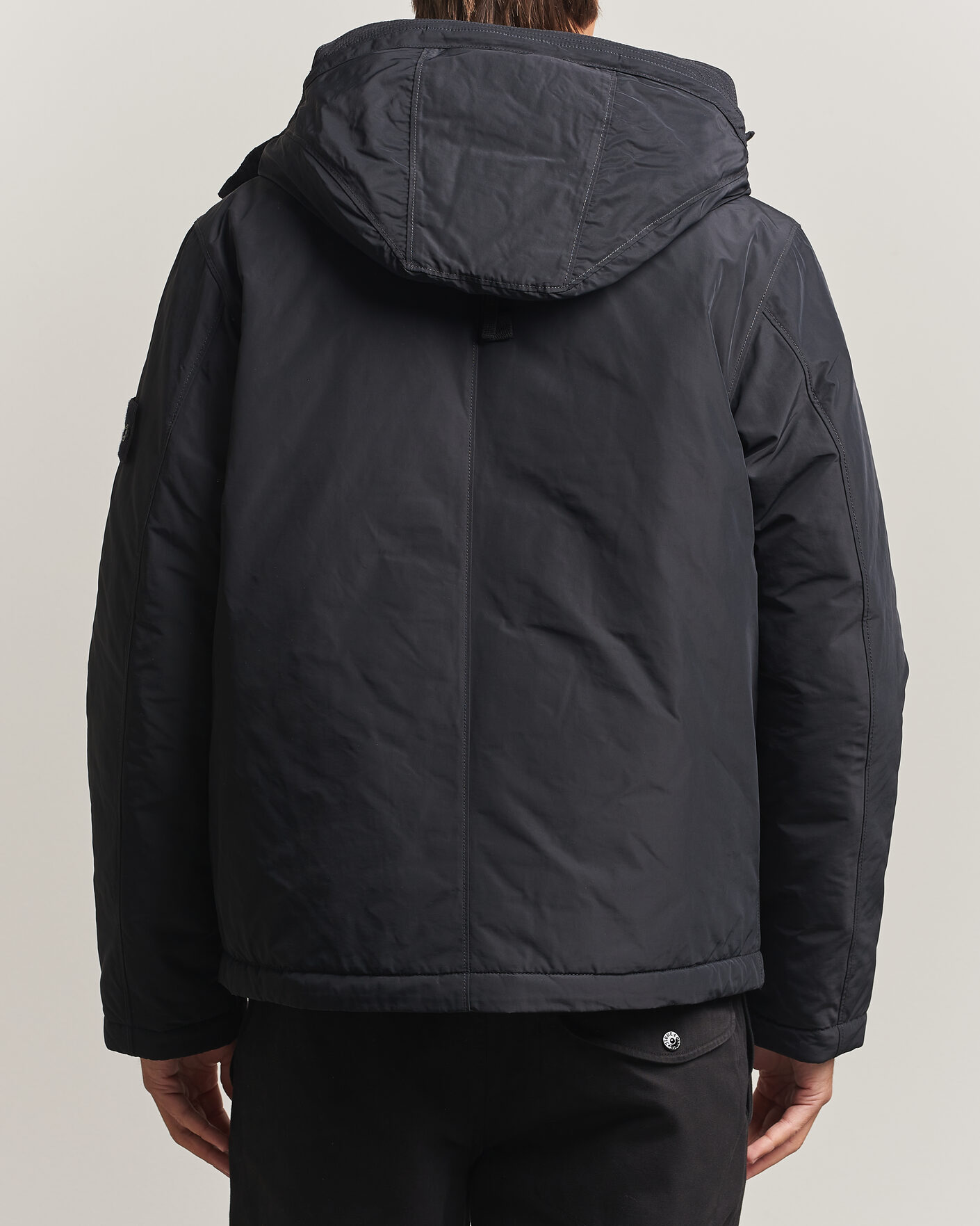 Herr | Jackor | Stone Island | Micro Twill Hood Jacket Black