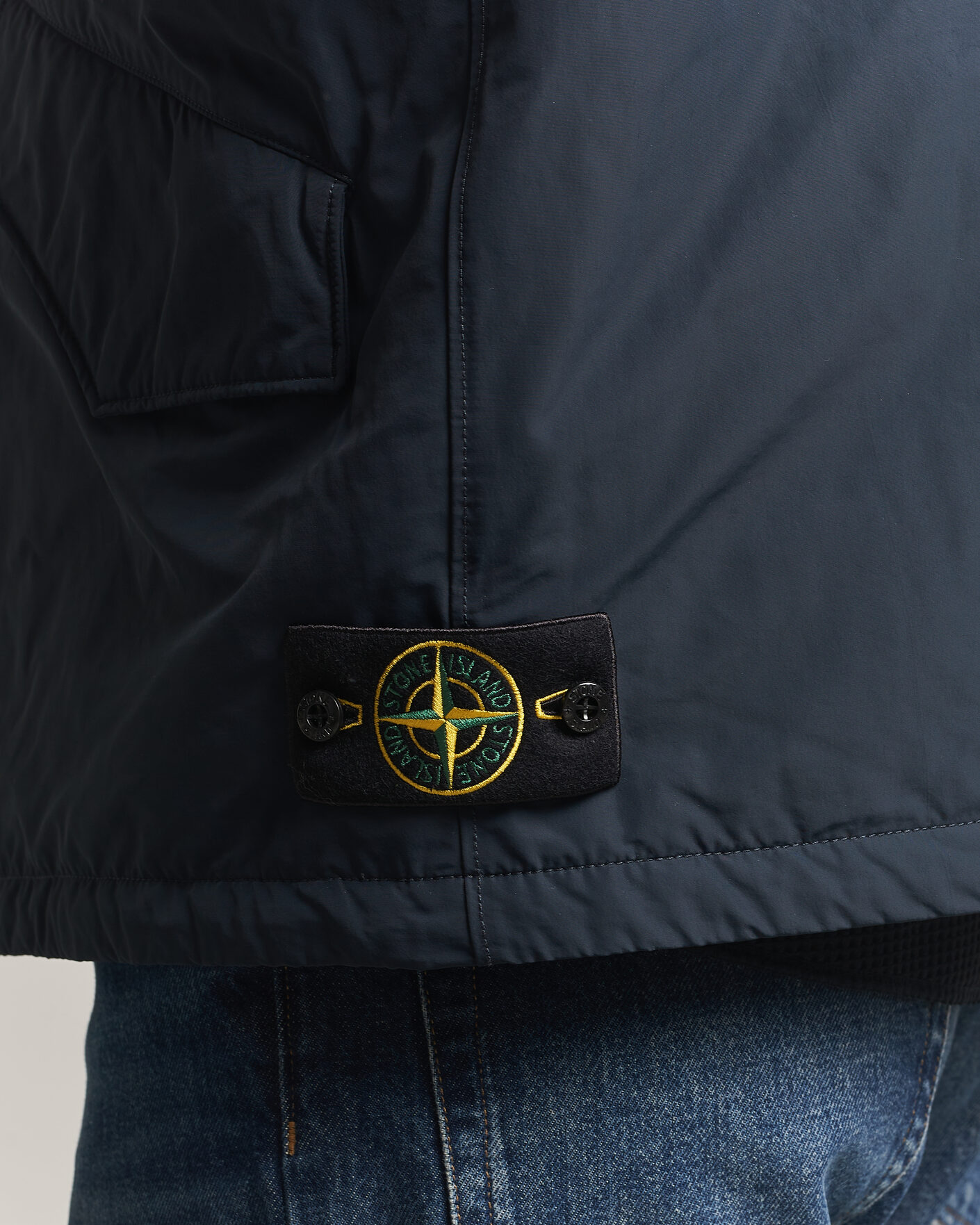 Herr | Västar | Stone Island | Micro Twill Padded Vest Navy Blue