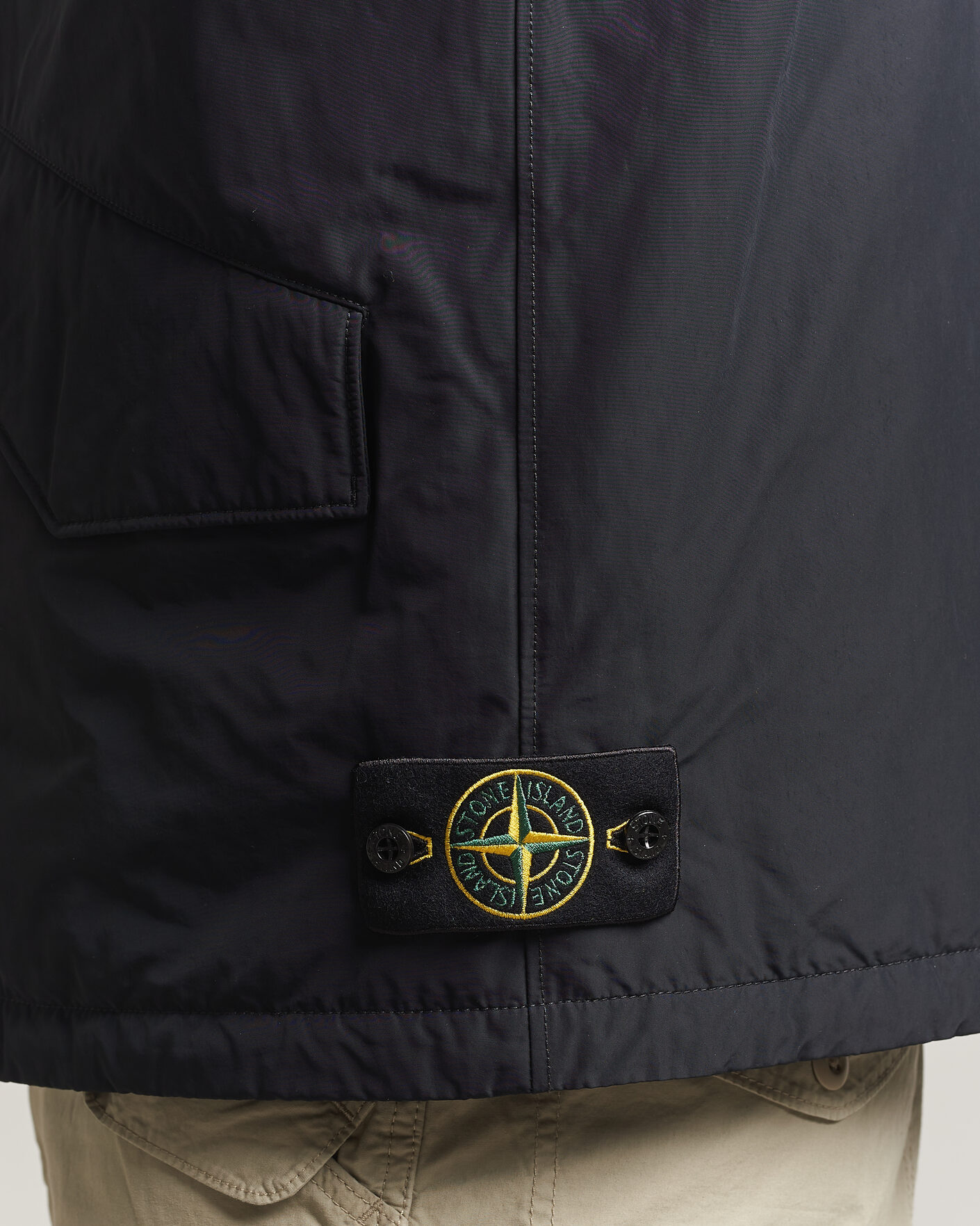 Herr | Västar | Stone Island | Micro Twill Padded Vest Black