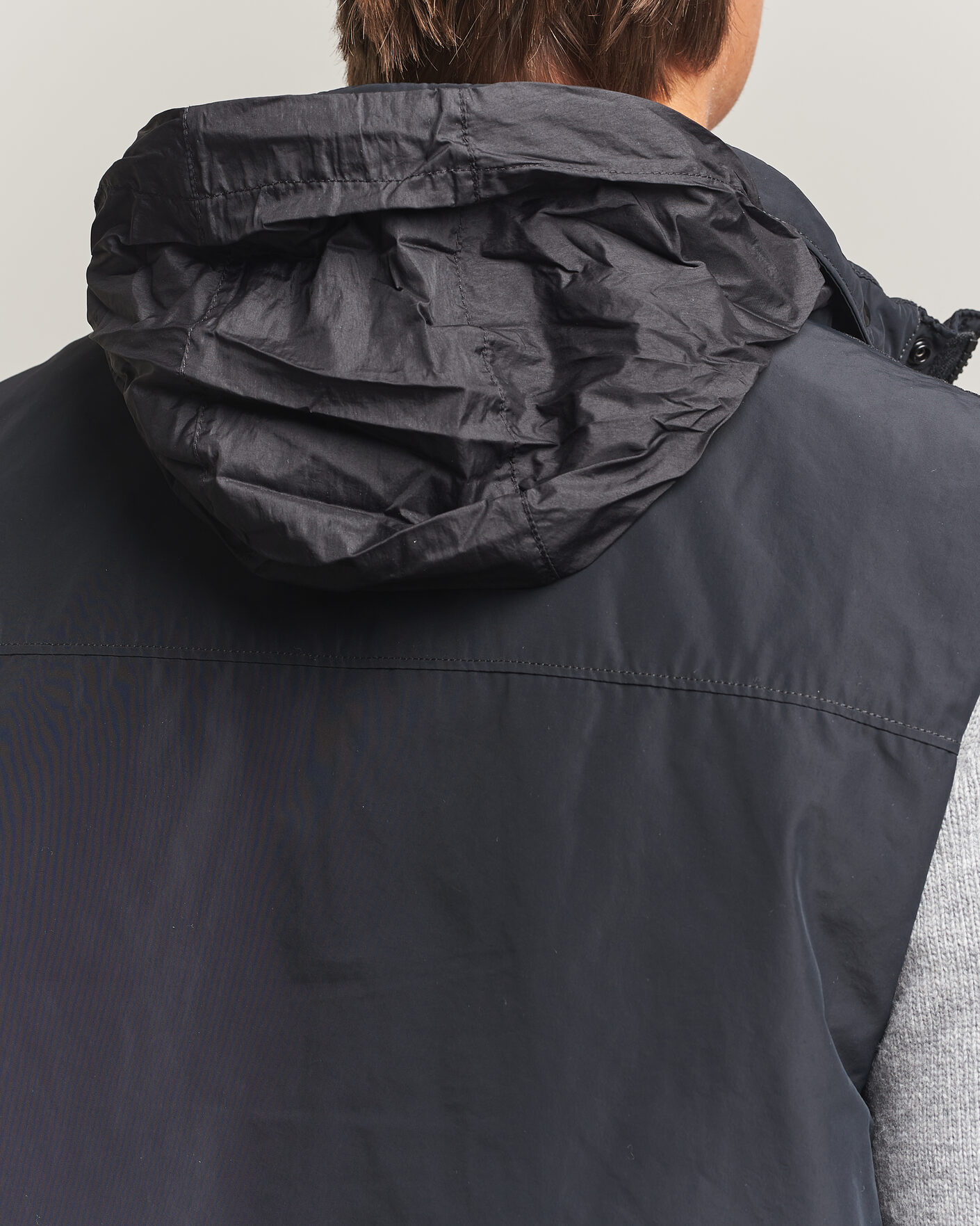 Herr | Västar | Stone Island | Micro Twill Padded Vest Black