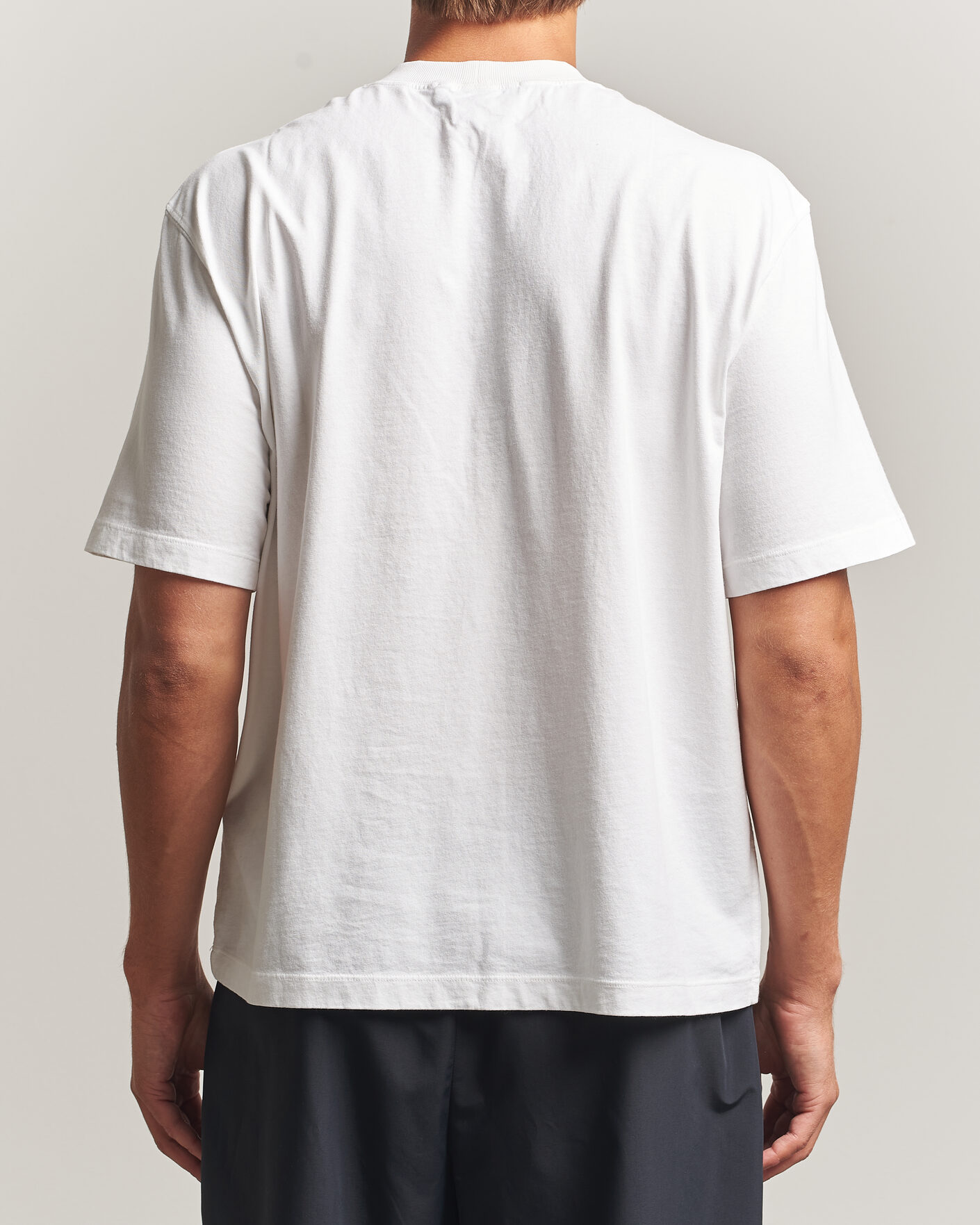 Herr | T-Shirts | Stone Island | Combed Organic Cotton T-Shirt White