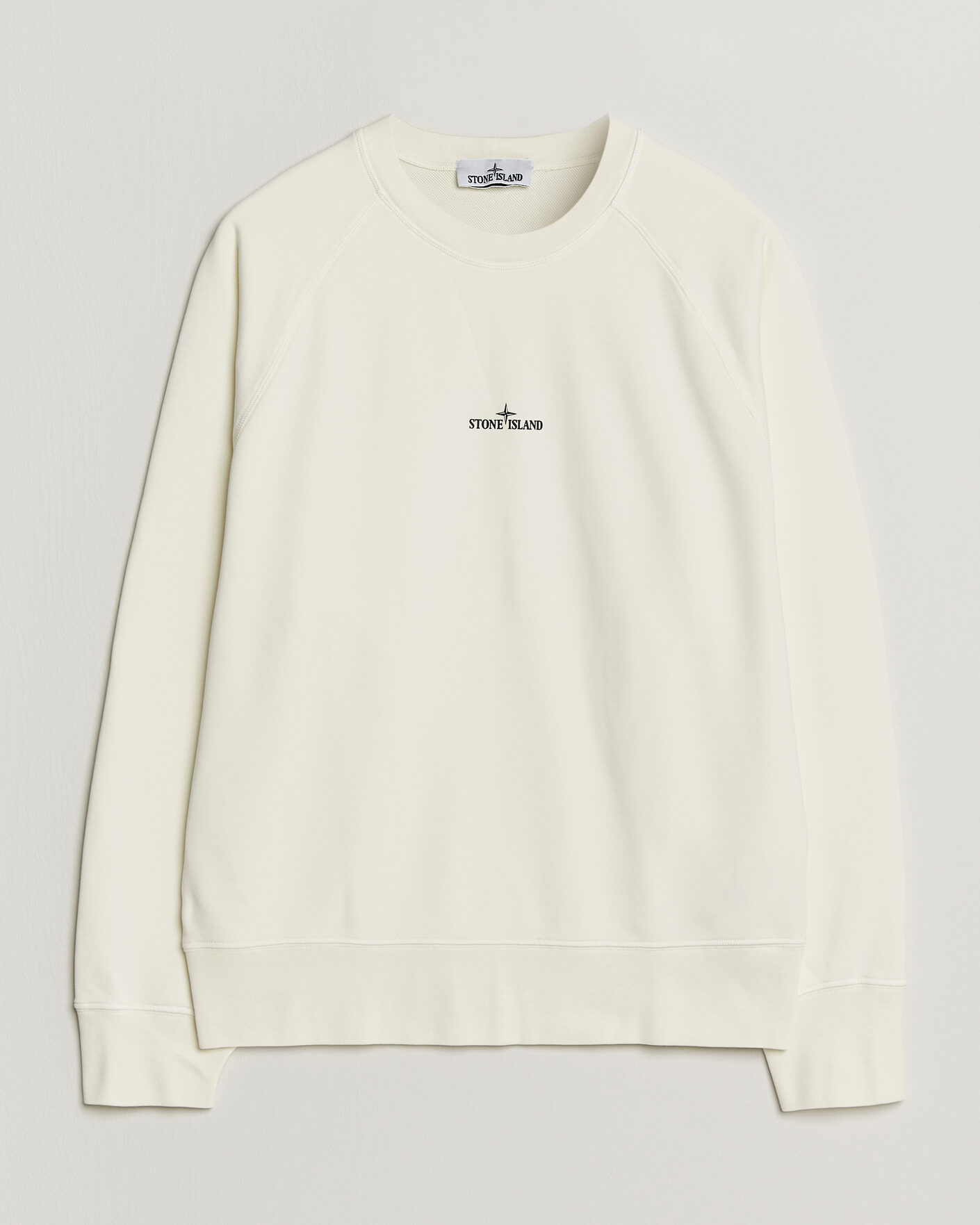 Herr | Tröjor | Stone Island | Garment Dyed Fleece Desert Print Sweatshirt Ivory