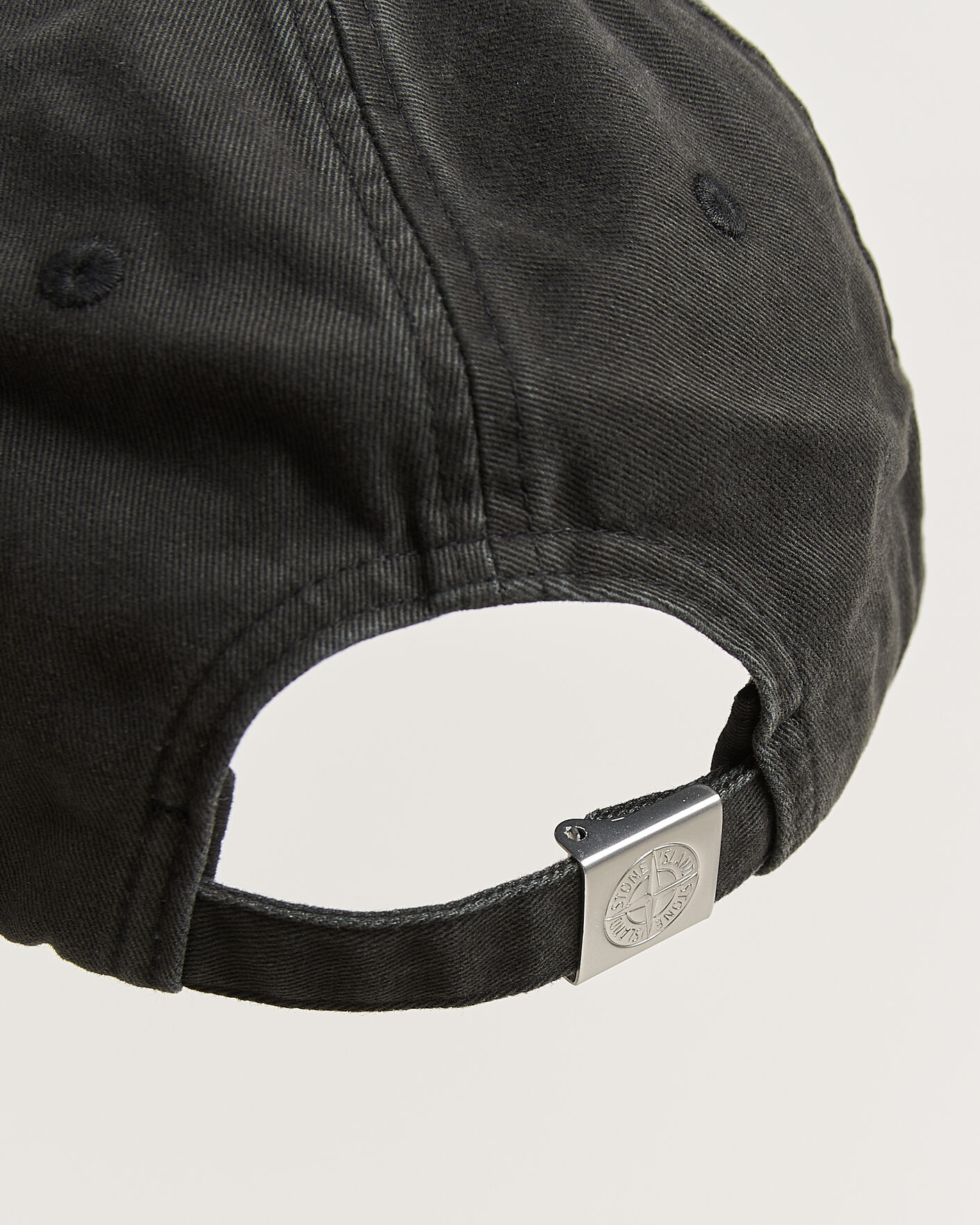 Herr | Hattar & kepsar | Stone Island | Brushed Cotton Gabardine Cap Black