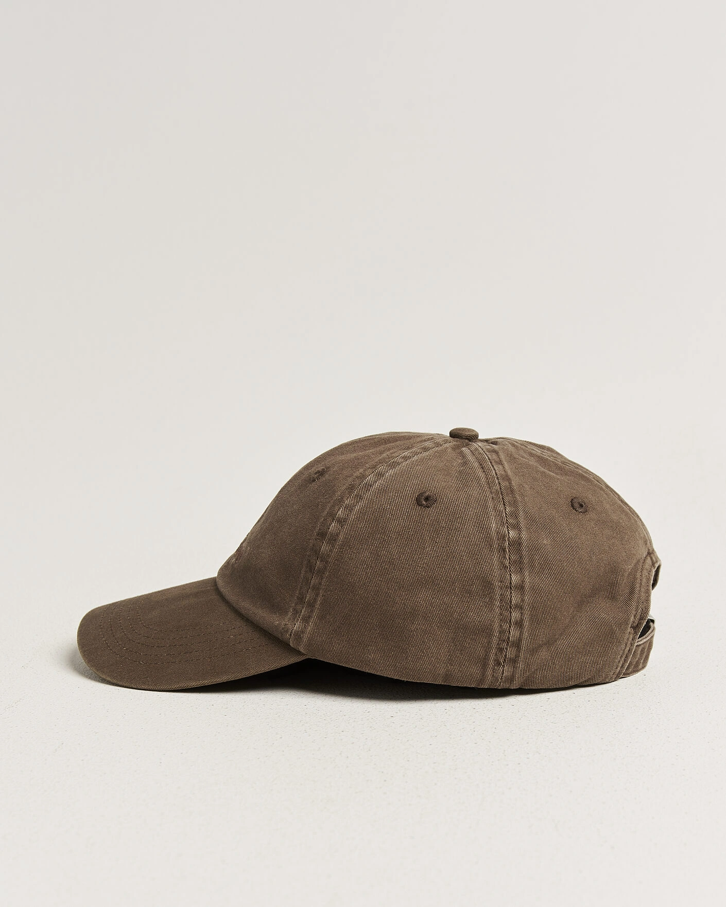 Herr | Hattar & kepsar | Stone Island | Brushed Cotton Gabardine Cap Umber