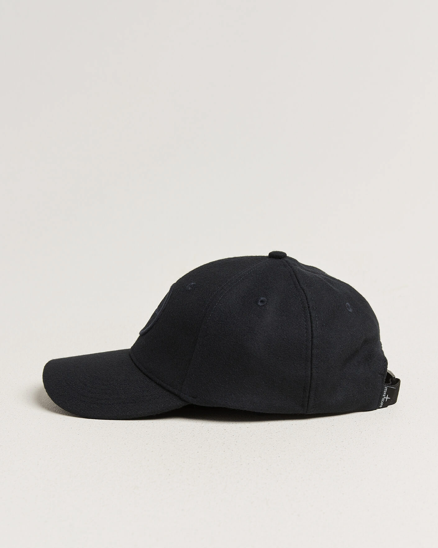 Herr | Hattar & kepsar | Stone Island | Wool/Nylon Flannel Cap Navy Blue