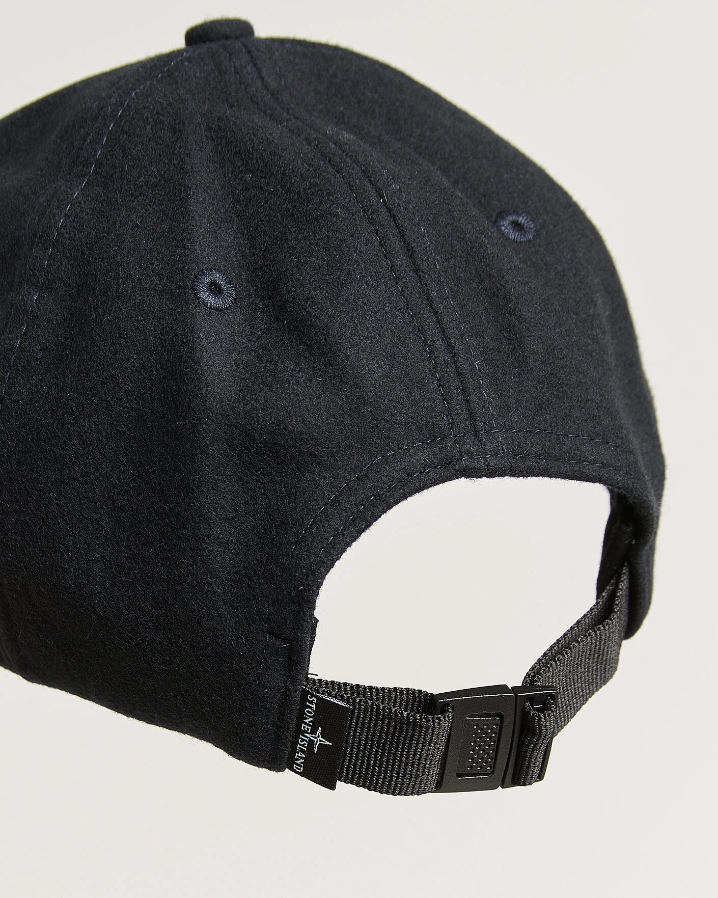 Herr | Hattar & kepsar | Stone Island | Wool/Nylon Flannel Cap Navy Blue