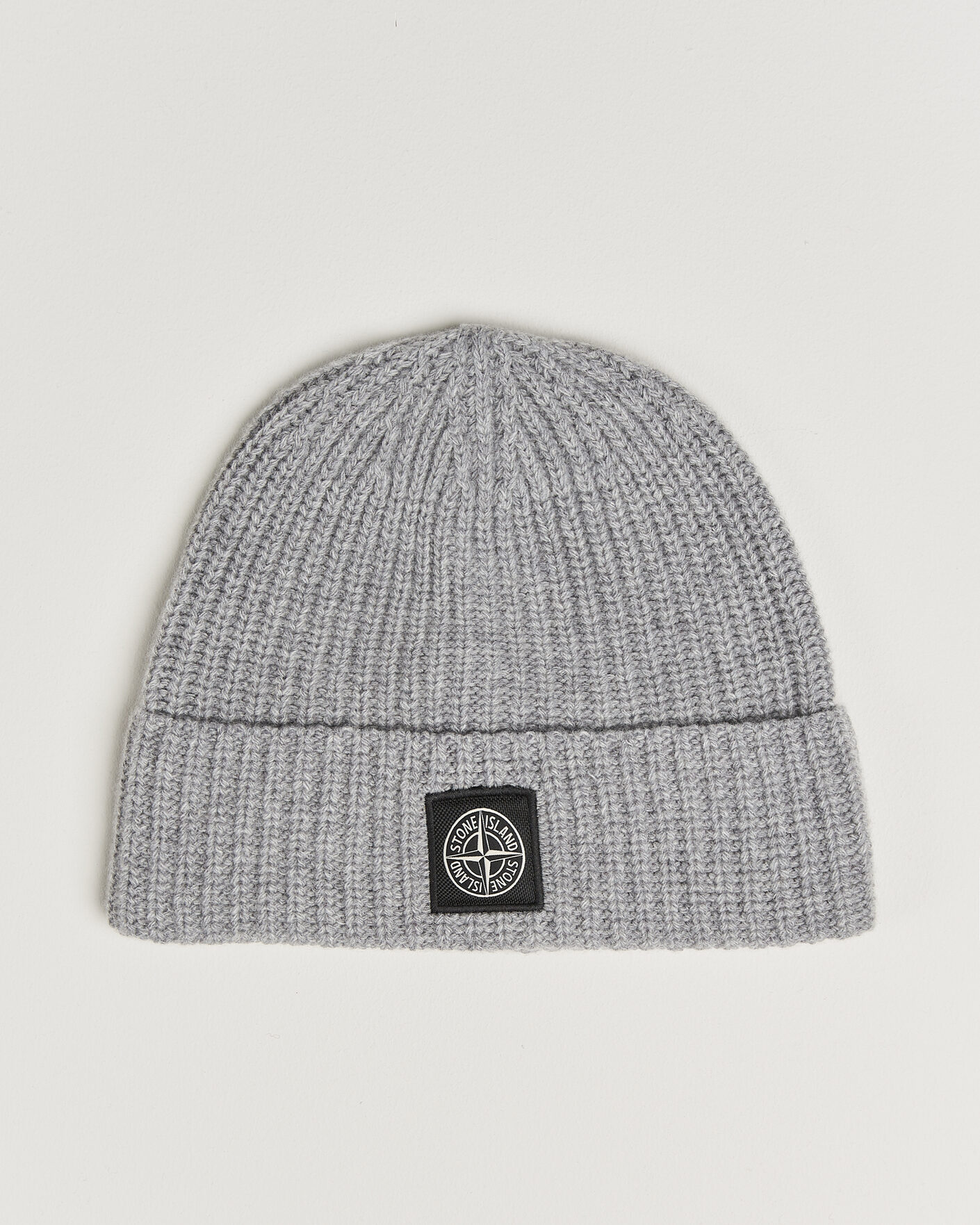 Herr | Mössor | Stone Island | Geelong Wool Hat Grey Melange