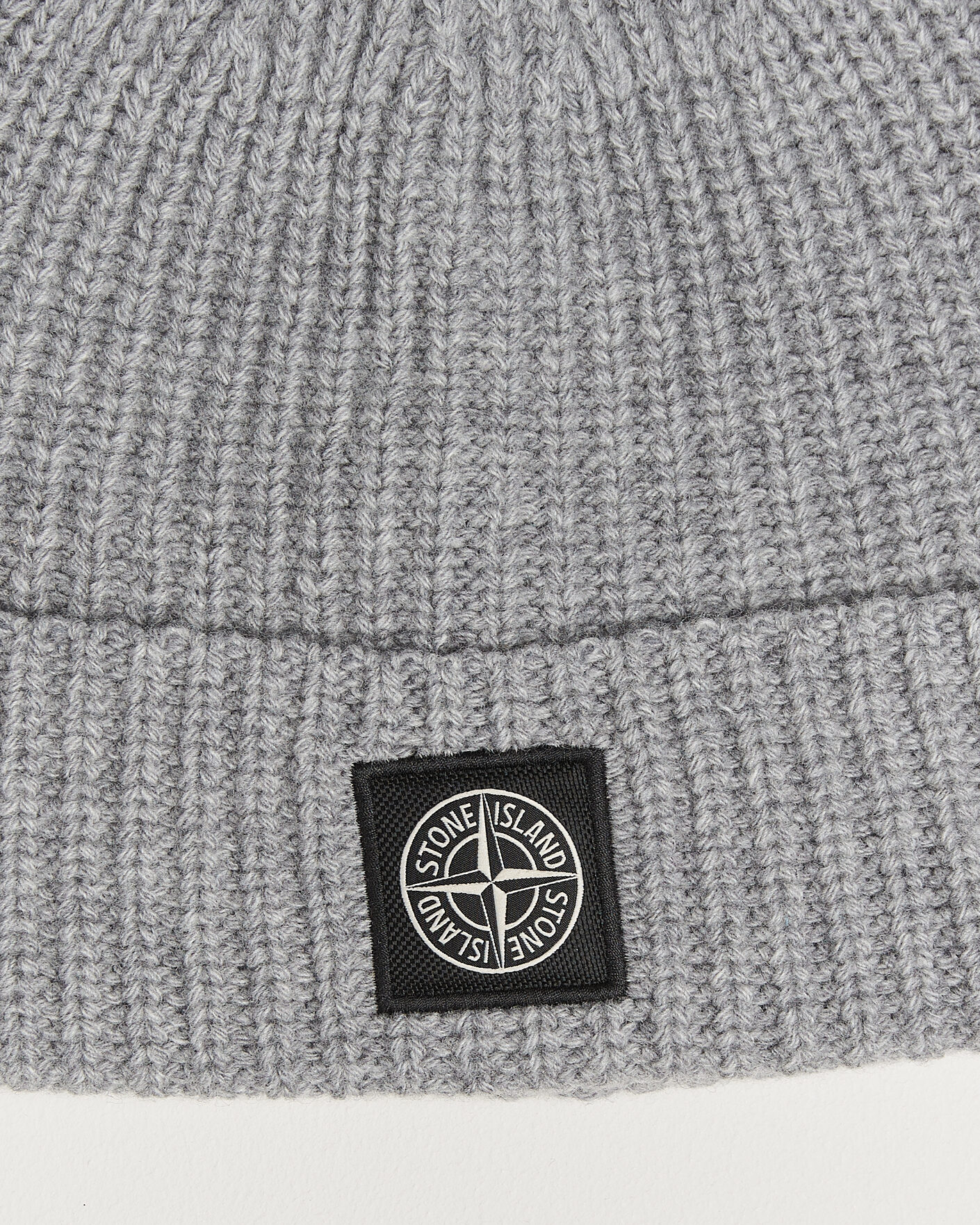 Herr | Mössor | Stone Island | Geelong Wool Hat Grey Melange