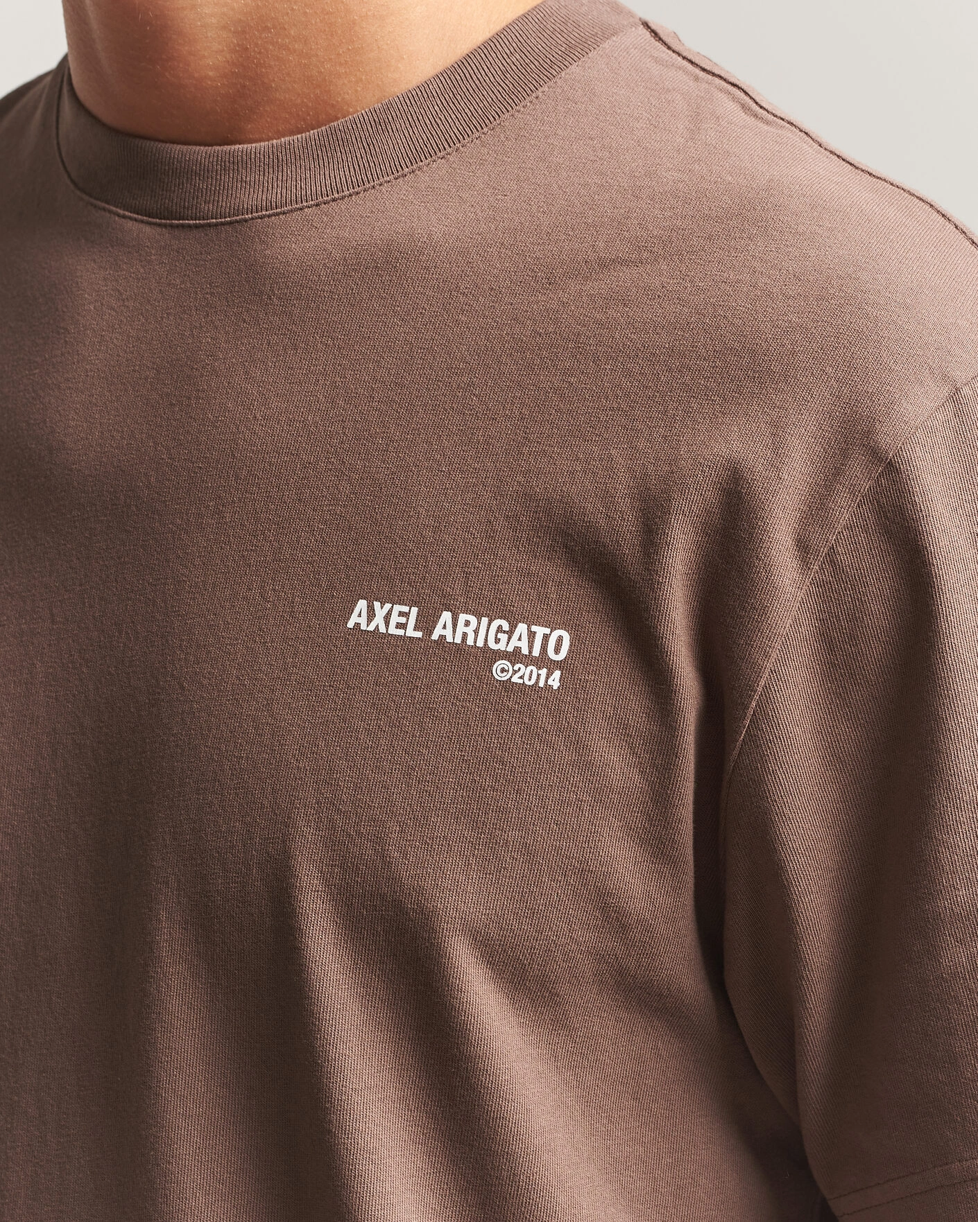 Herr | T-Shirts | Axel Arigato | Legacy T-Shirt Coffee Brown
