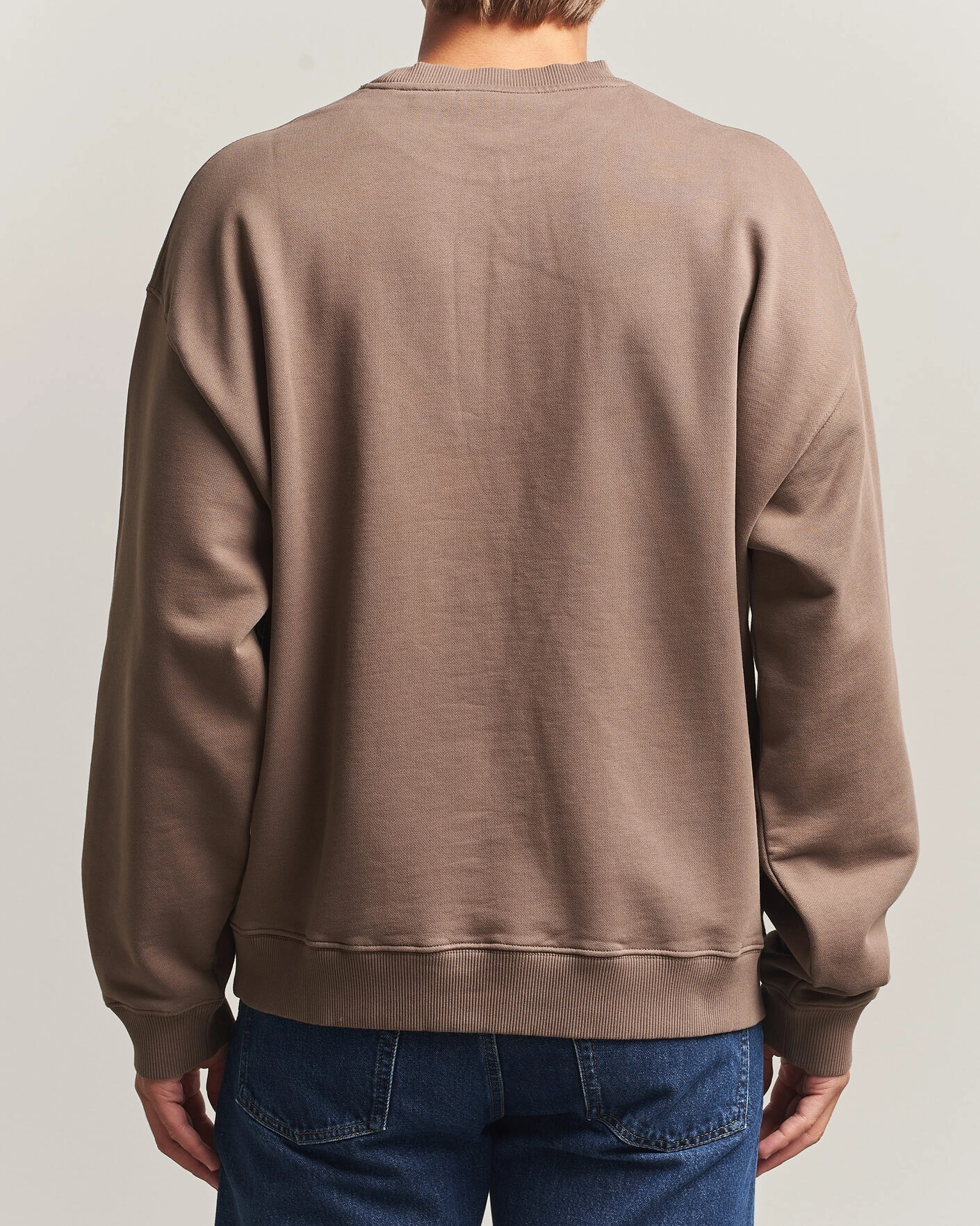 Herr | Tröjor | Axel Arigato | Micro Bee Bird Sweatshirt Coffee Brown