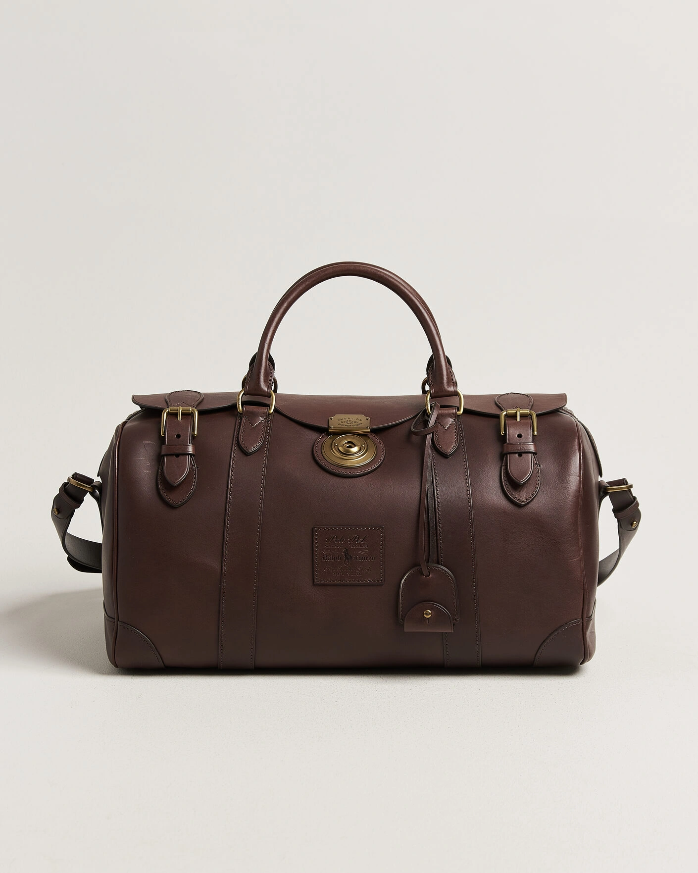 Herr | Väskor | Polo Ralph Lauren | Leather Duffle Bag Burnished Brown
