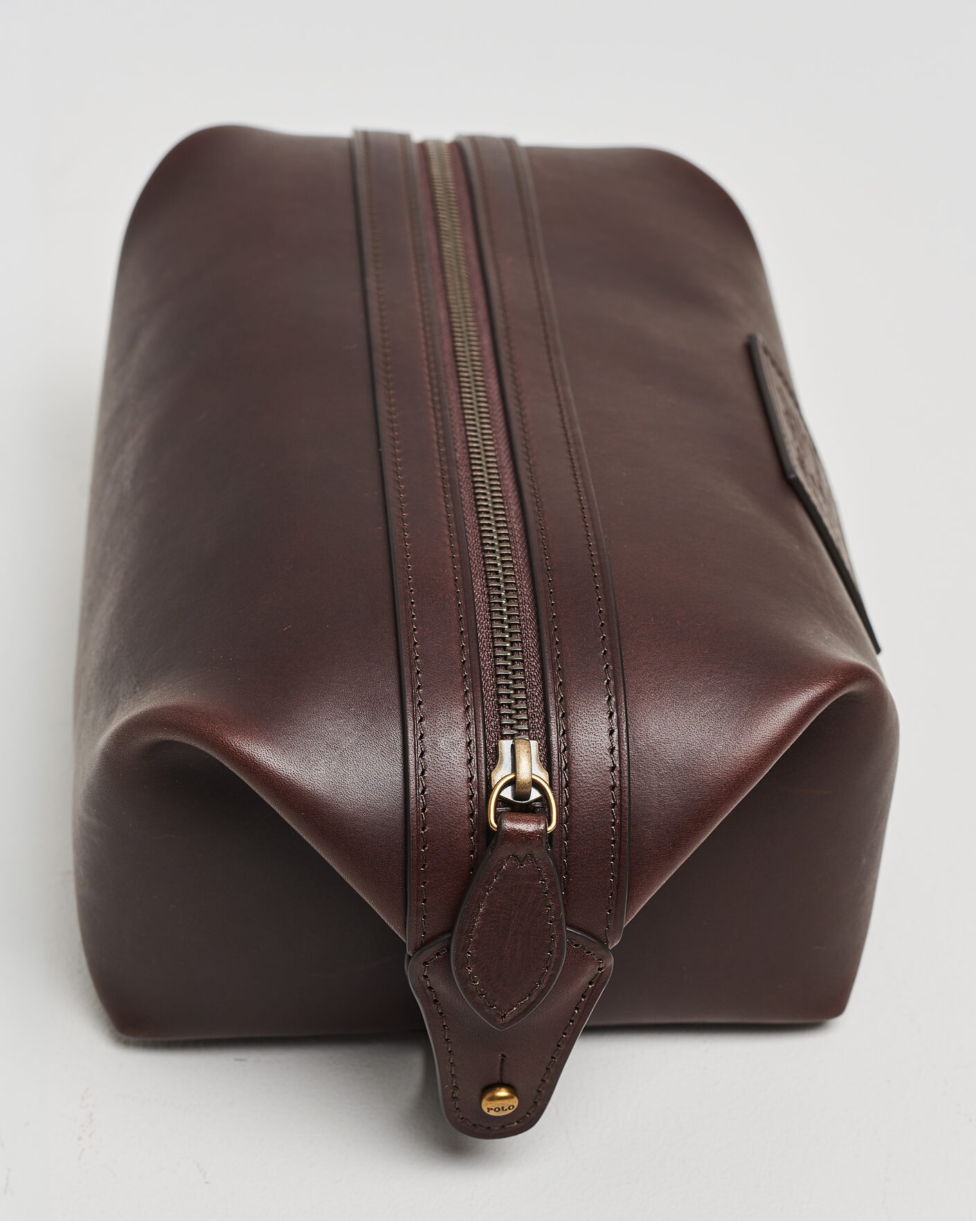 Herr | Väskor | Polo Ralph Lauren | Leather Washbag Burnished Brown