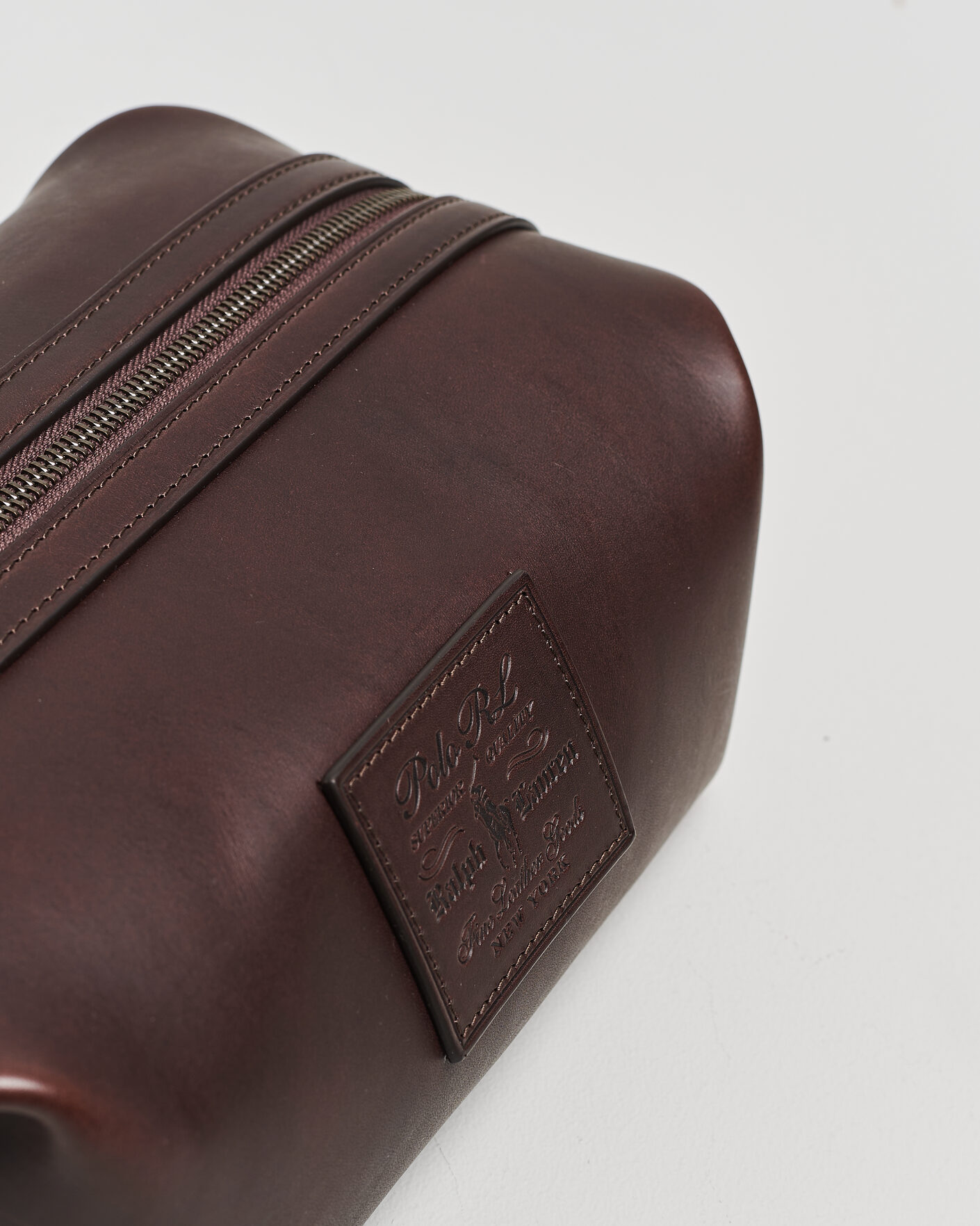 Herr | Väskor | Polo Ralph Lauren | Leather Washbag Burnished Brown