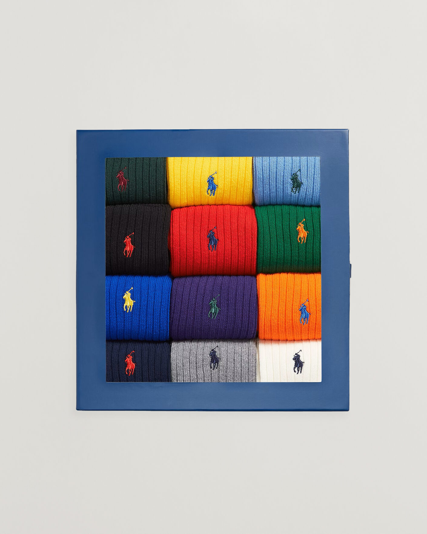 Herr | Underkläder | Polo Ralph Lauren | Polo Ralph Lauren12-Pack Ribbed Cotton Sock Gift BoxMulti