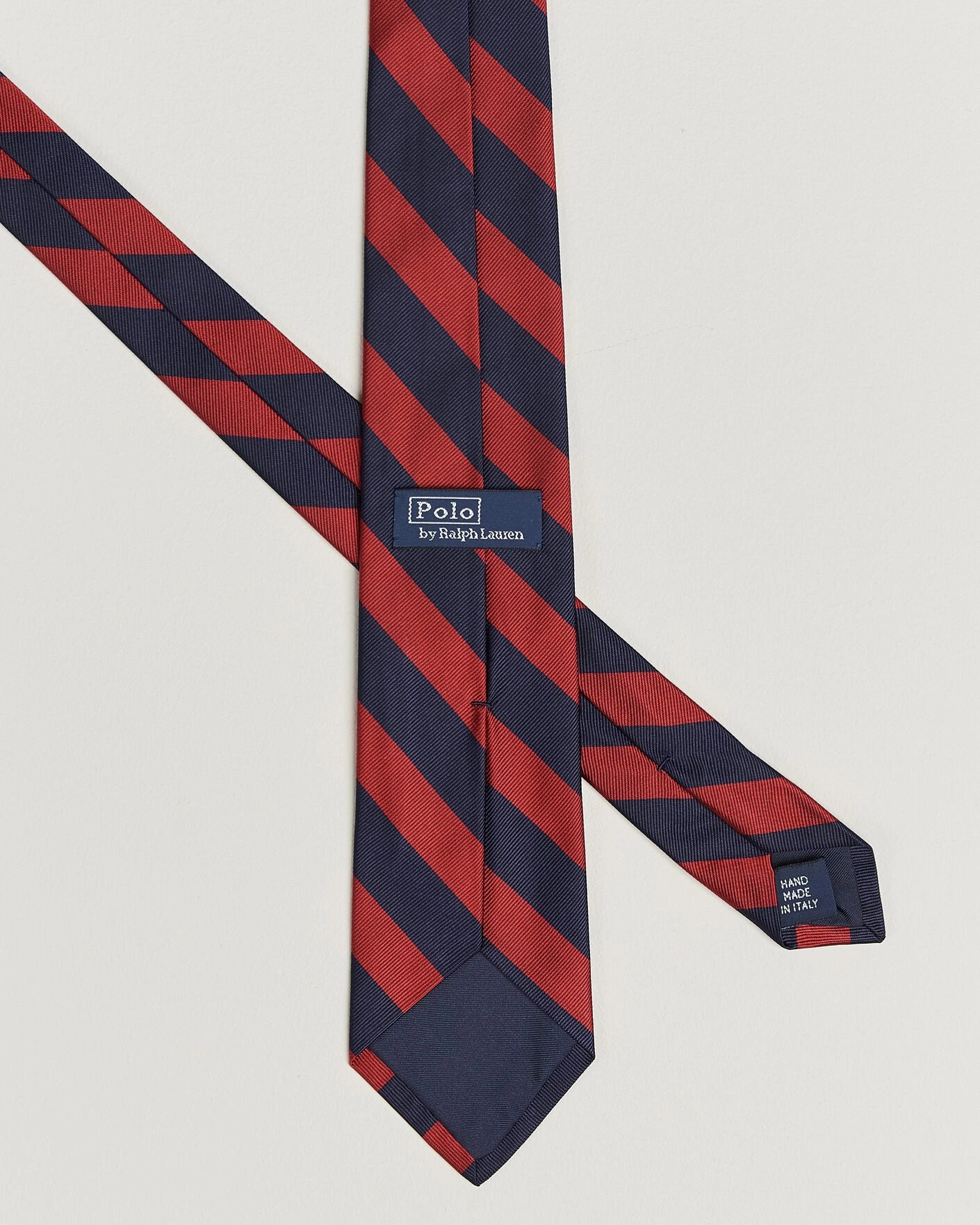 Herr | Slipsar | Polo Ralph Lauren | Striped Club Tie Navy/Red