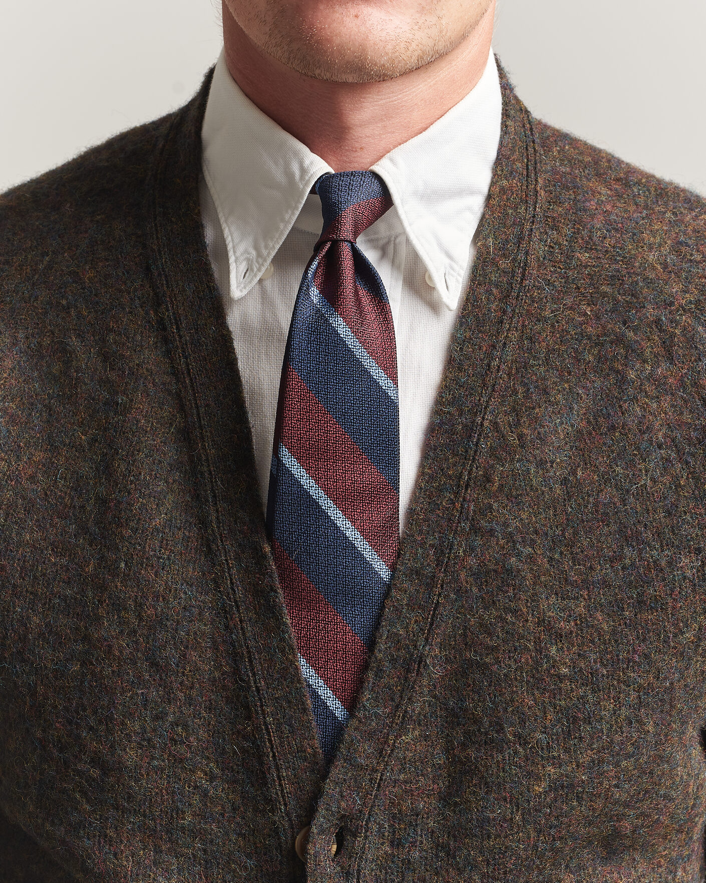 Herr | Slipsar | Polo Ralph Lauren | Striped Vintage Tie Wine/Navy
