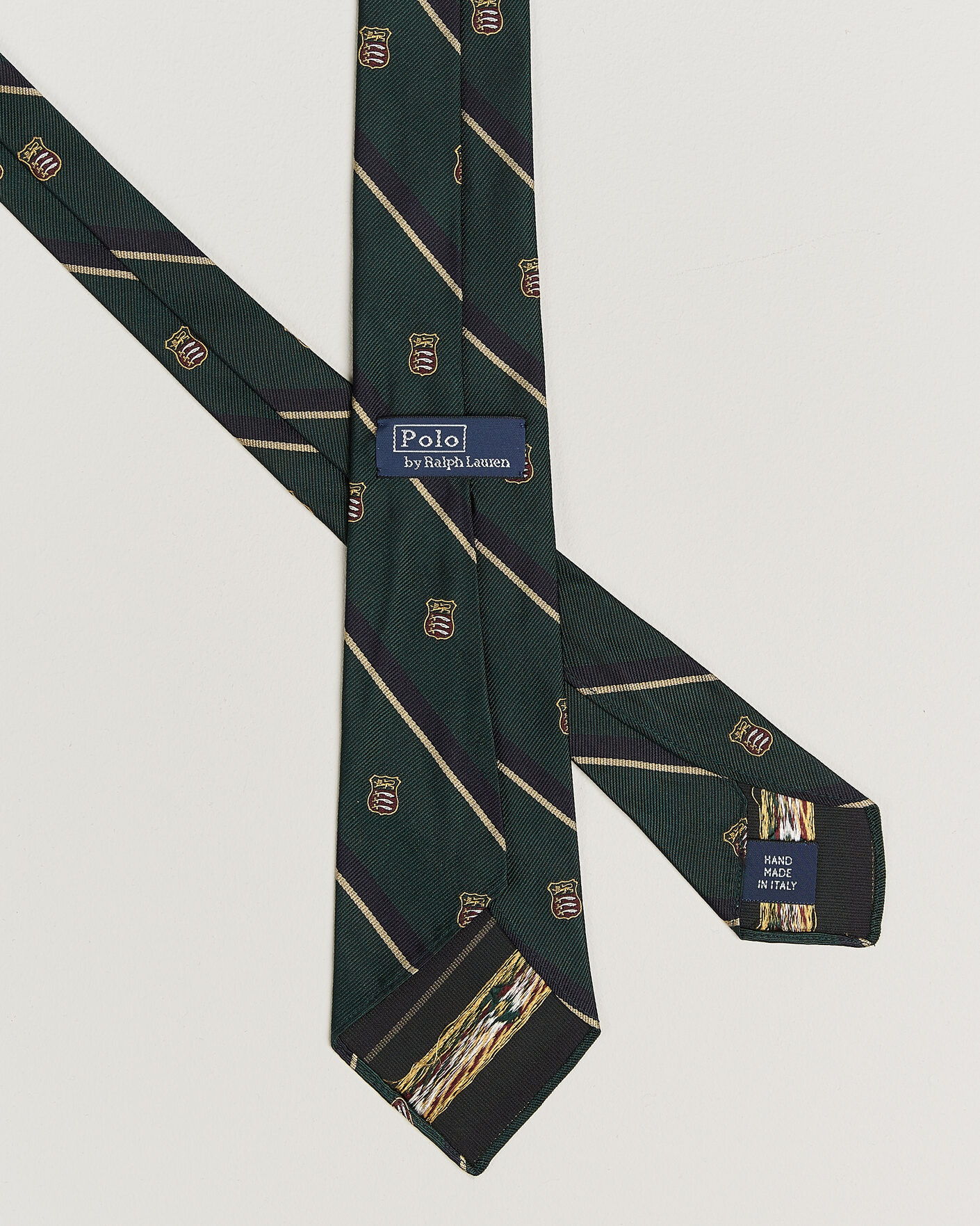 Herr | Polo Ralph Lauren Silk Club Sword Tie Dark Green | Polo Ralph Lauren | Silk Club Sword Tie Dark Green