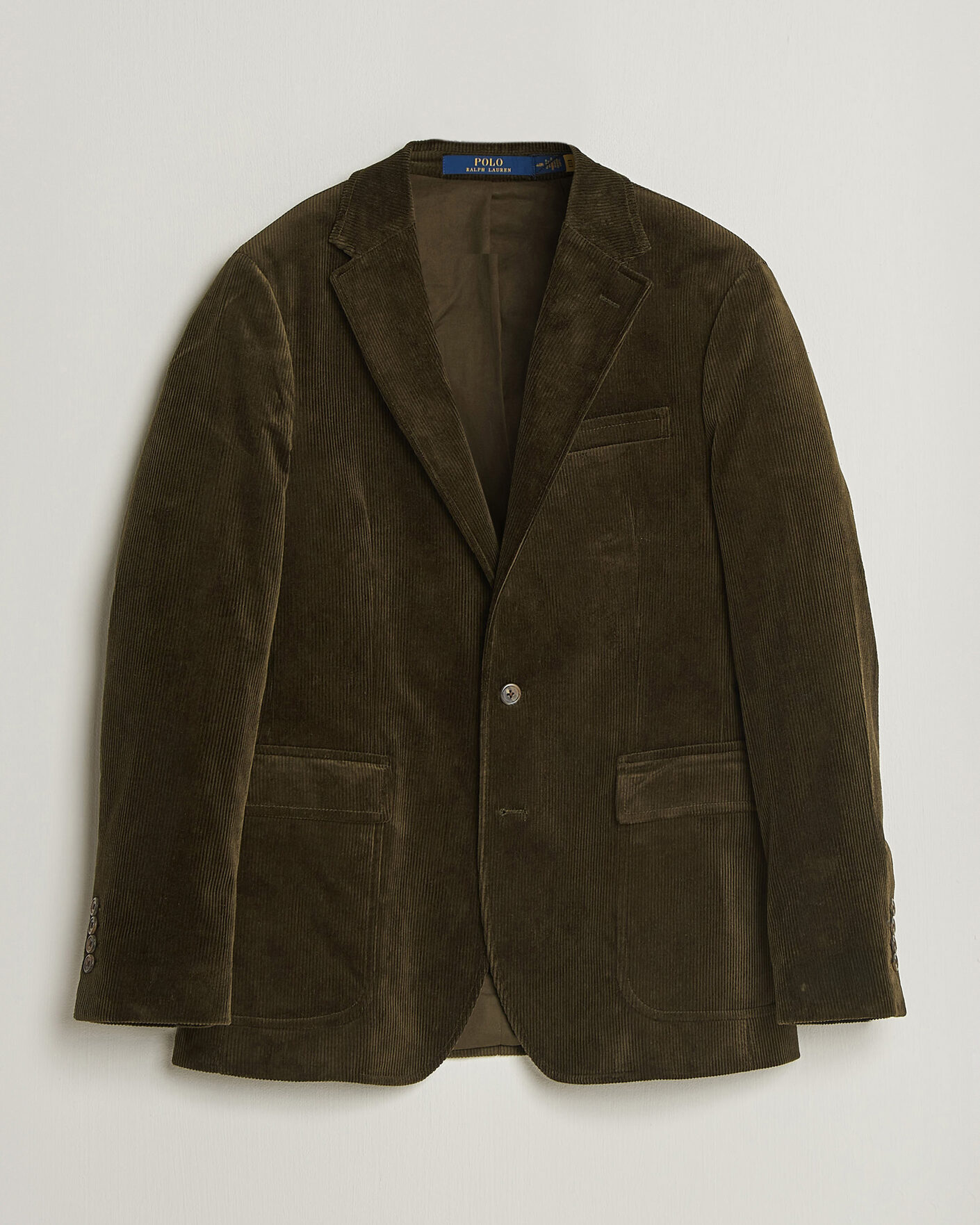 Herr | Kavajer | Polo Ralph Lauren | Single Breasted Corduroy Sportcoat Fall Olive
