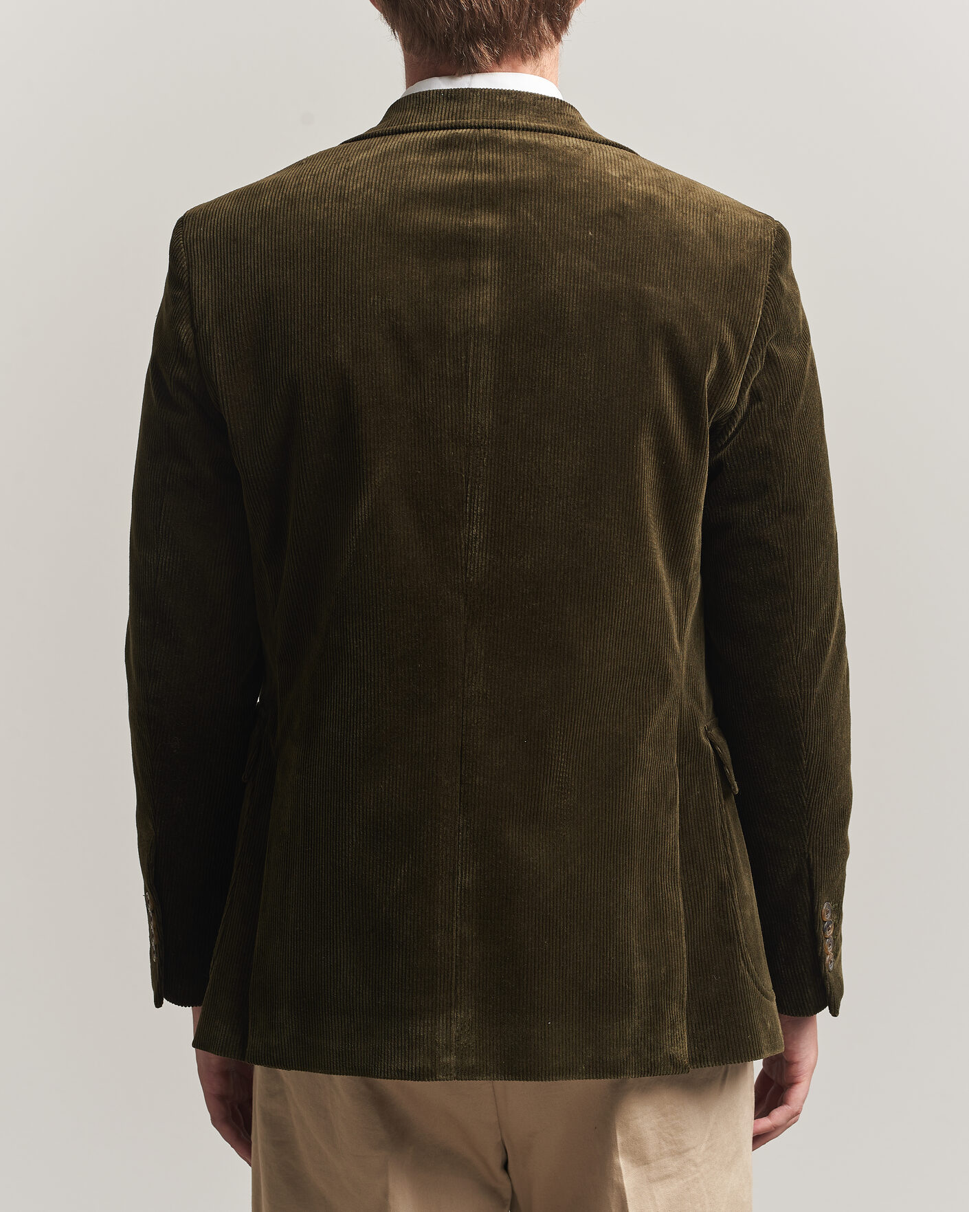 Herr | Kavajer | Polo Ralph Lauren | Single Breasted Corduroy Sportcoat Fall Olive