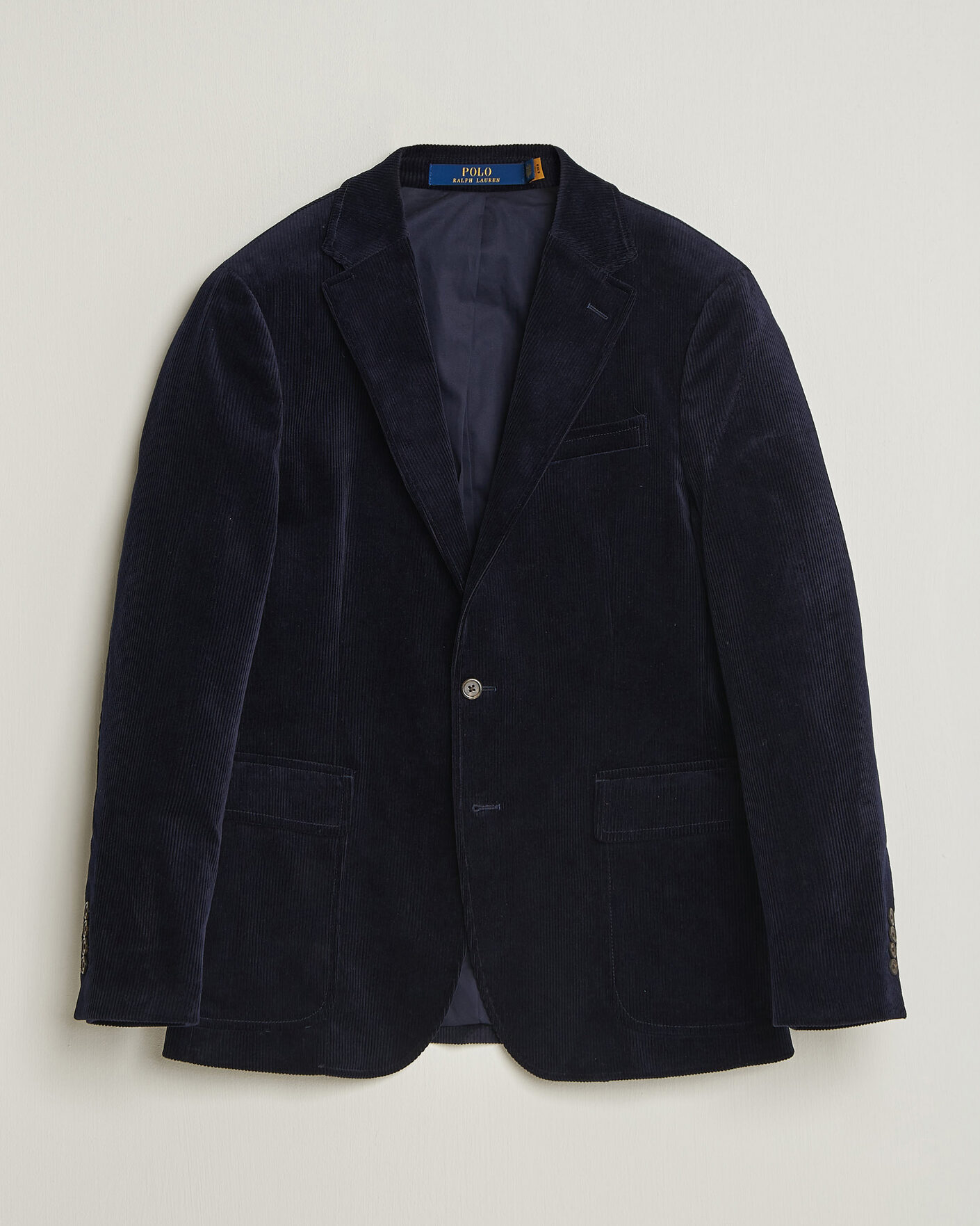 Herr | Kavajer | Polo Ralph Lauren | Single Breasted Corduroy Sportcoat Newport Navy