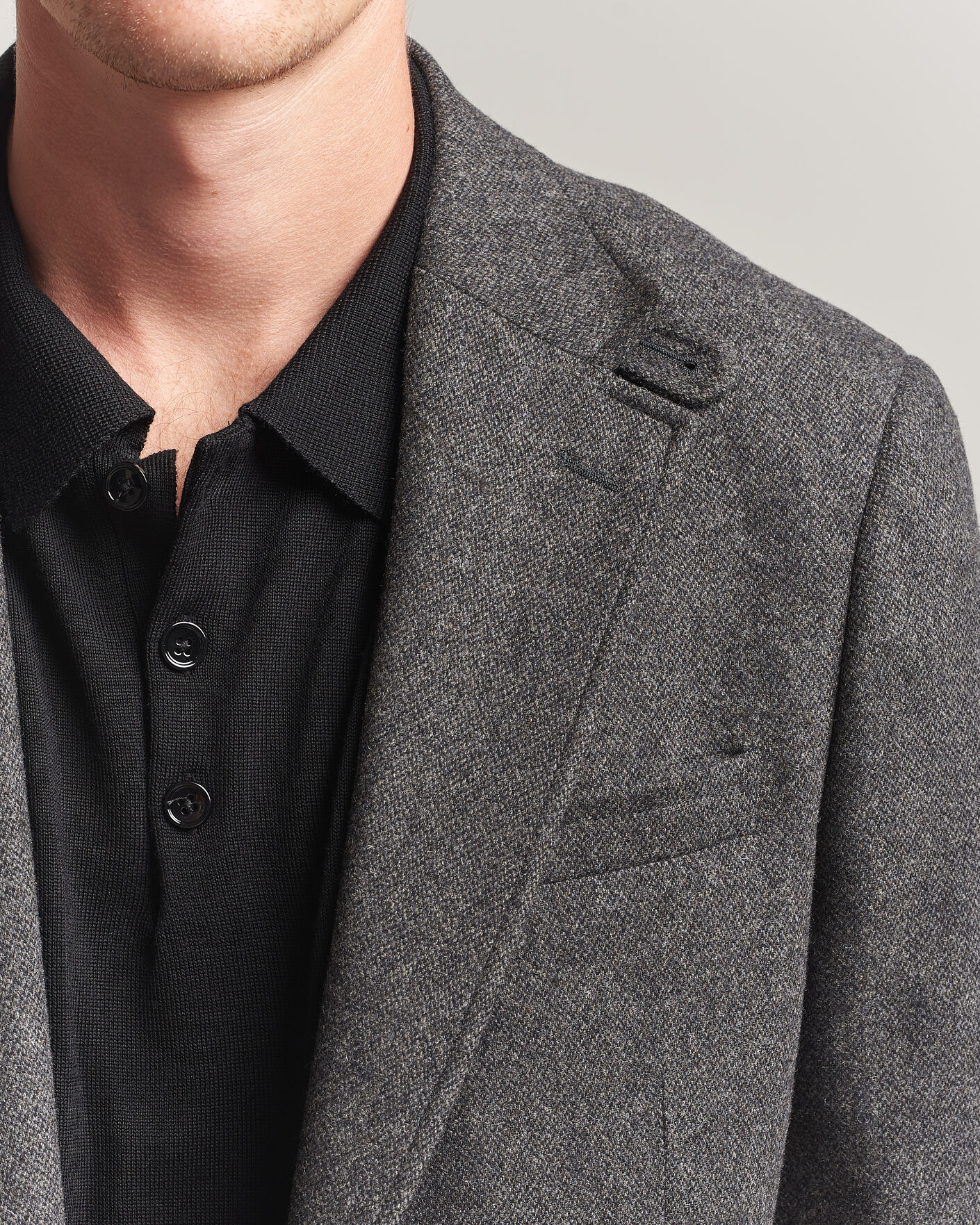 Herr | Kavajer | Polo Ralph Lauren | Tonal Broken Twill Sportcoat Charcoal