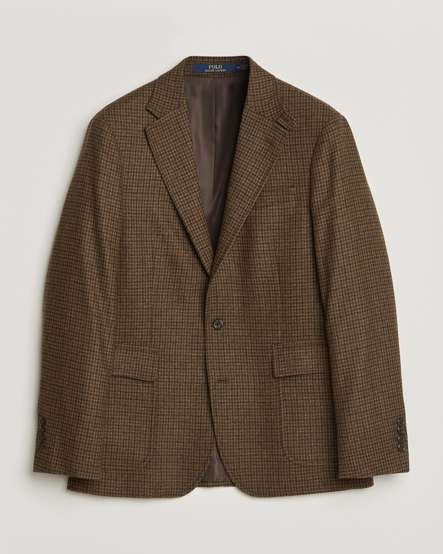 Herr | Kavajer | Polo Ralph Lauren | Guncheck Woven Sportcoat Brown/Olive