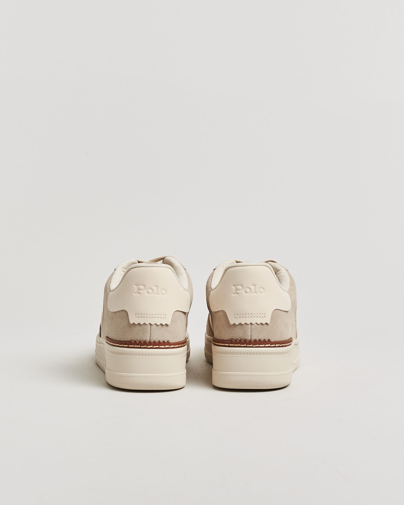 Herr | Sneakers | Polo Ralph Lauren | Masters Court Suede/Leather Sneakers Milkshake