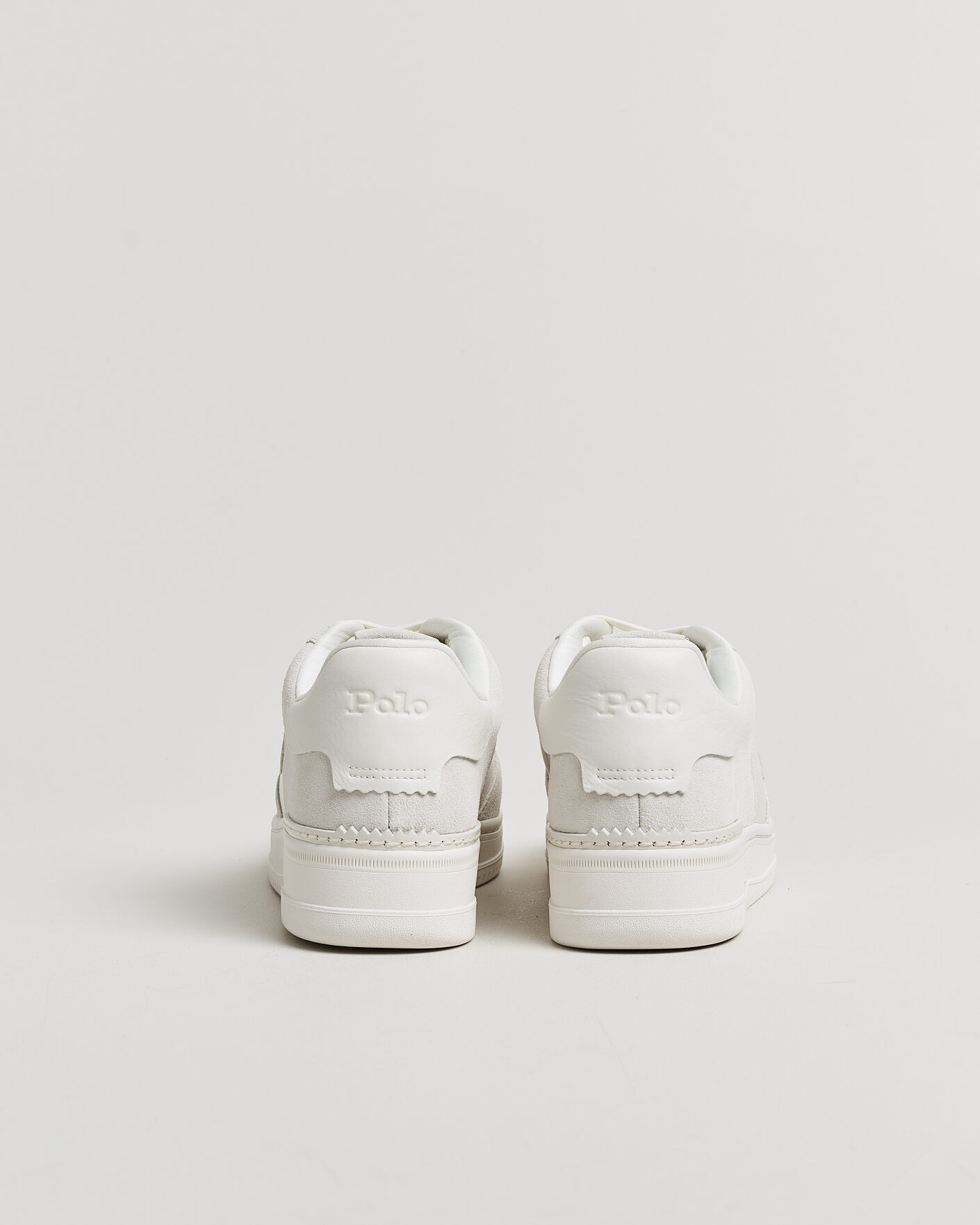 Herr | Sneakers | Polo Ralph Lauren | Masters Court Suede/Leather Sneakers Deckwash White