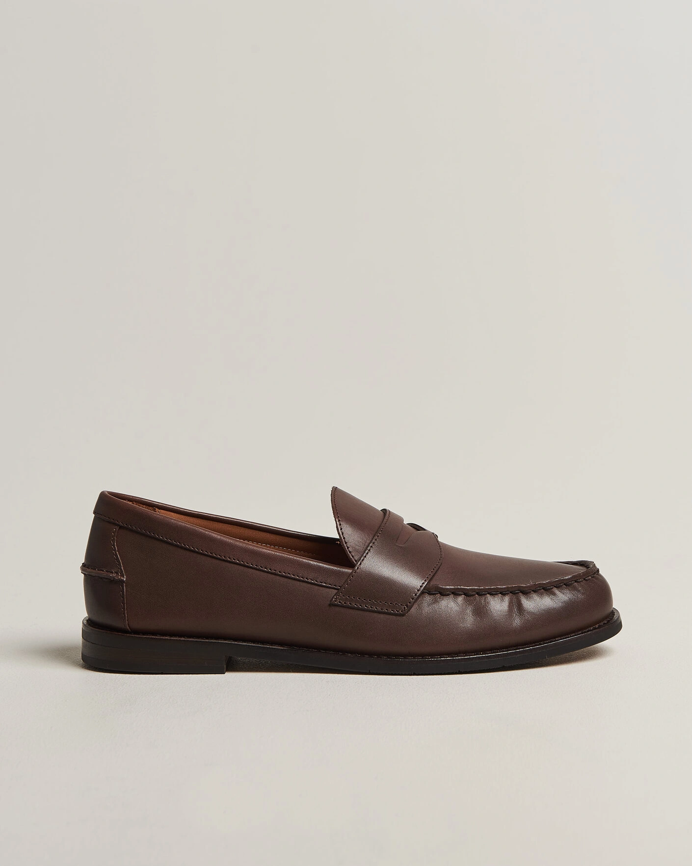 Herr | Loafers | Polo Ralph Lauren | Alston Penny Leather Loafers Dark Brown