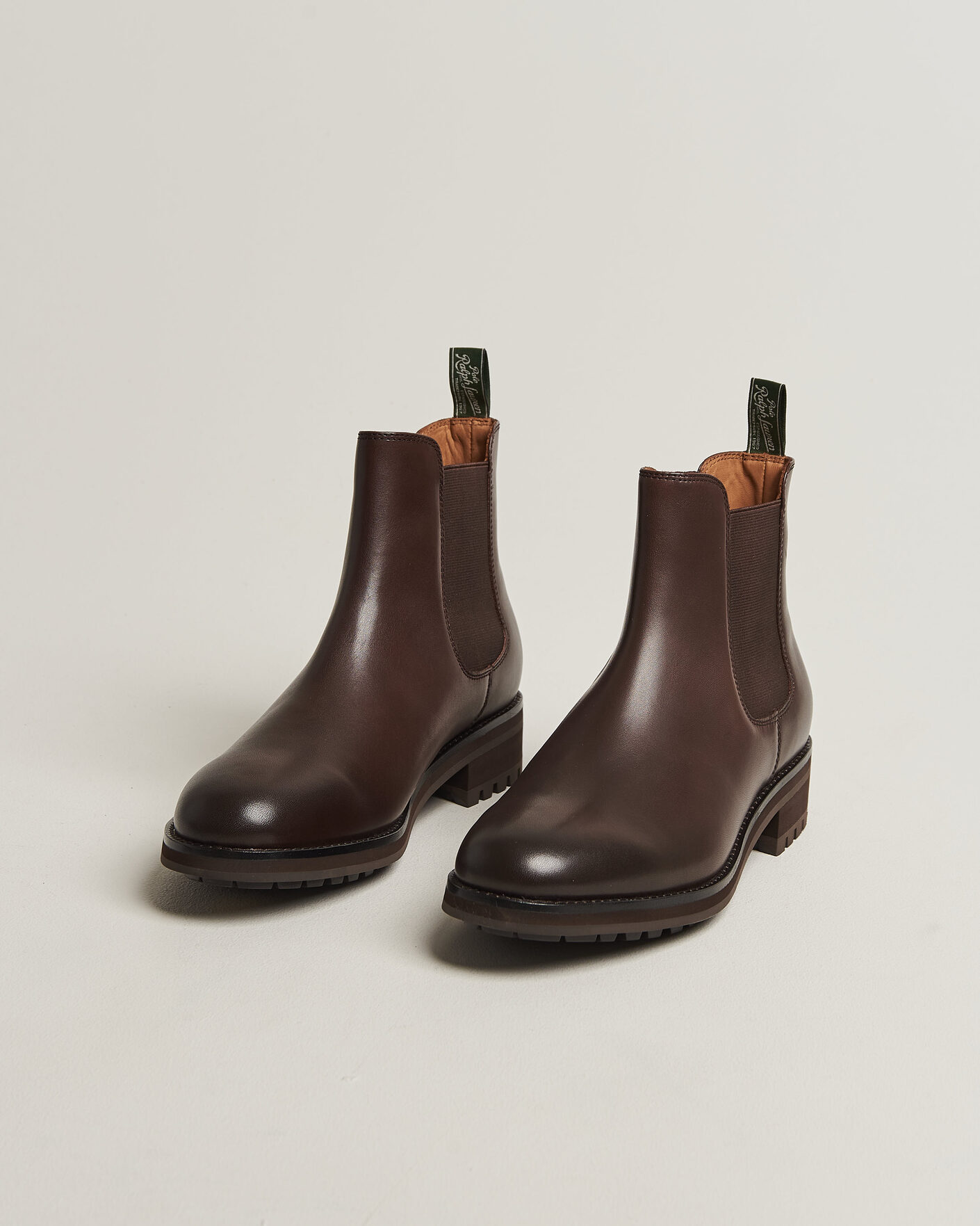 Herr | Kängor | Polo Ralph Lauren | Bryson Calf Chelsea Boots Polo Brown