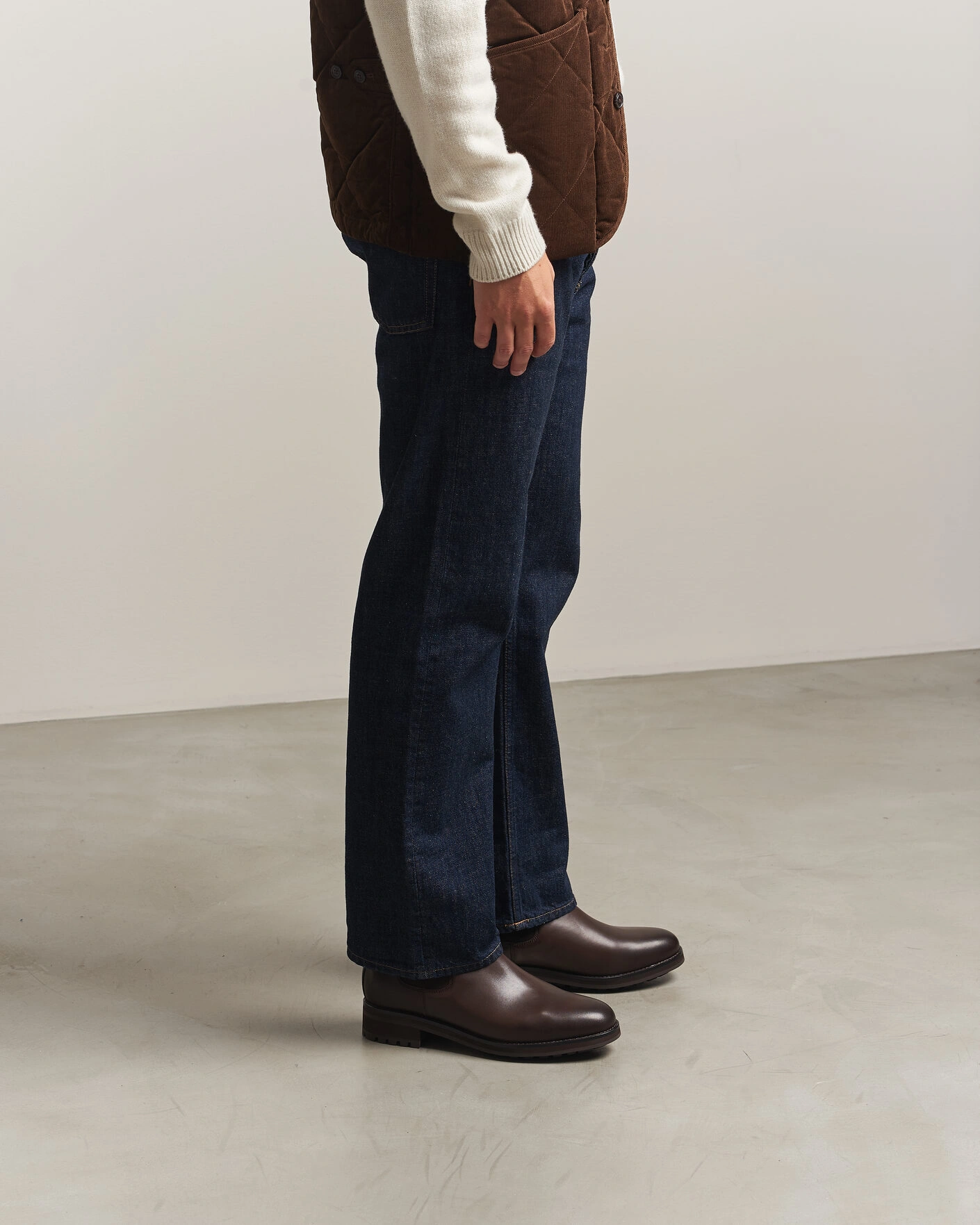 Herr | Kängor | Polo Ralph Lauren | Bryson Calf Chelsea Boots Polo Brown