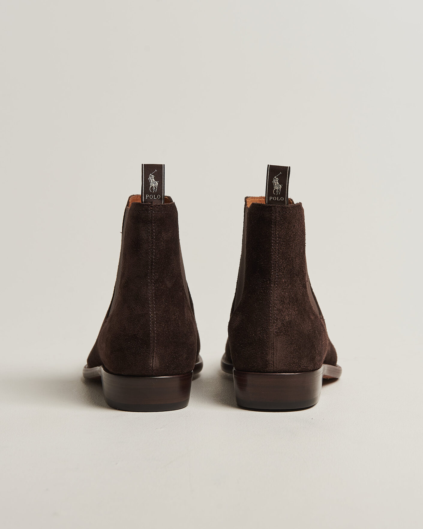 Herr | Kängor | Polo Ralph Lauren | Owen Suede Chelsea Boots Dark Chocolate