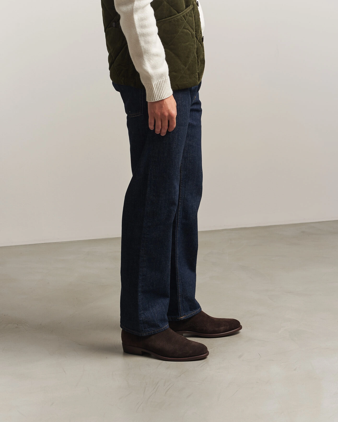Herr | Kängor | Polo Ralph Lauren | Owen Suede Chelsea Boots Dark Chocolate