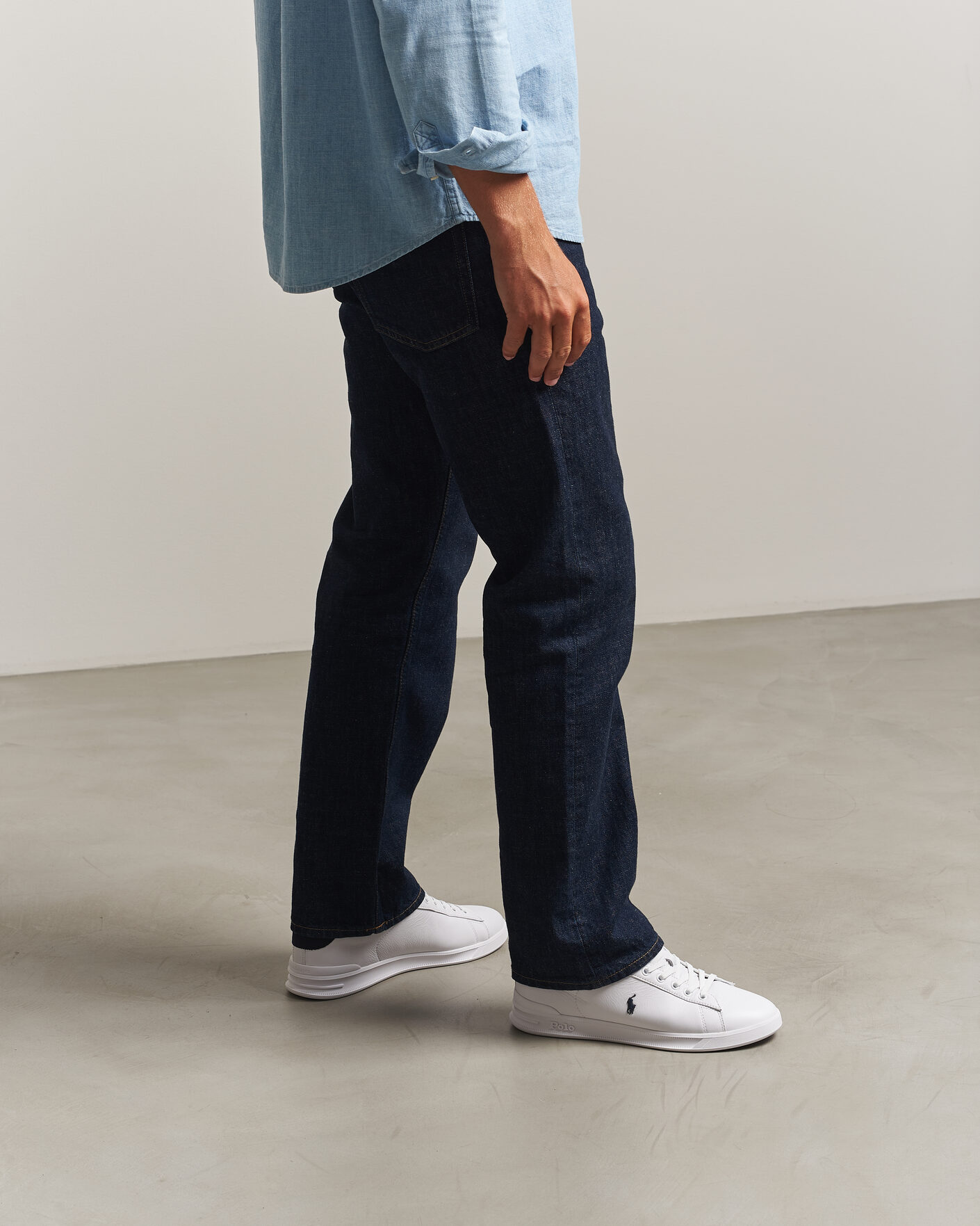 Herr | Sneakers | Polo Ralph Lauren | Heritage Court III Sneakers White/Navy