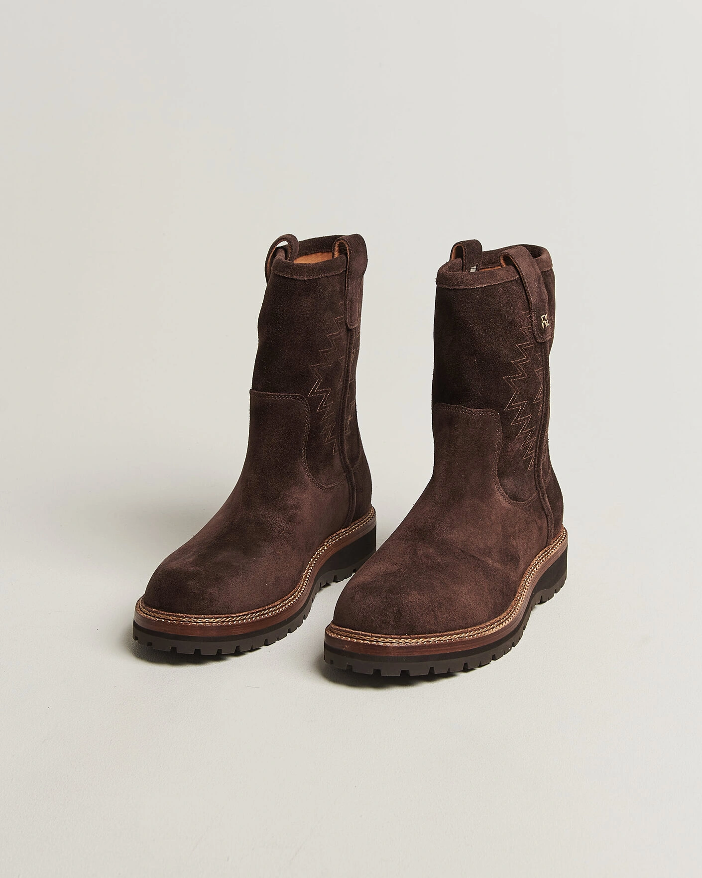 Herr | Kängor | Polo Ralph Lauren | Alpine Pullover Boot Dark Chocolate