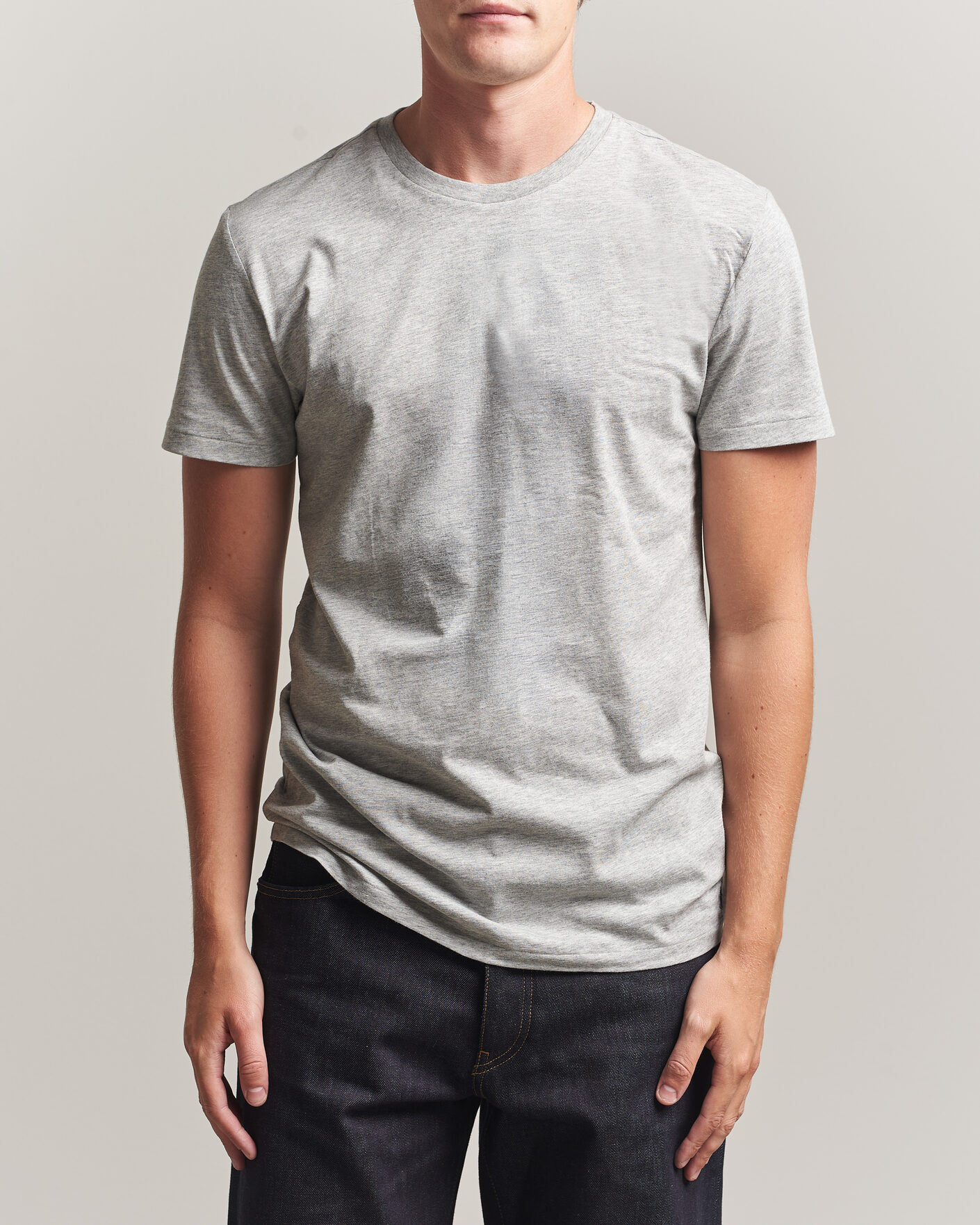 Herr | T-Shirts | Polo Ralph Lauren | 3-Pack Crew Neck T-Shirt Grey/Navy/Blue
