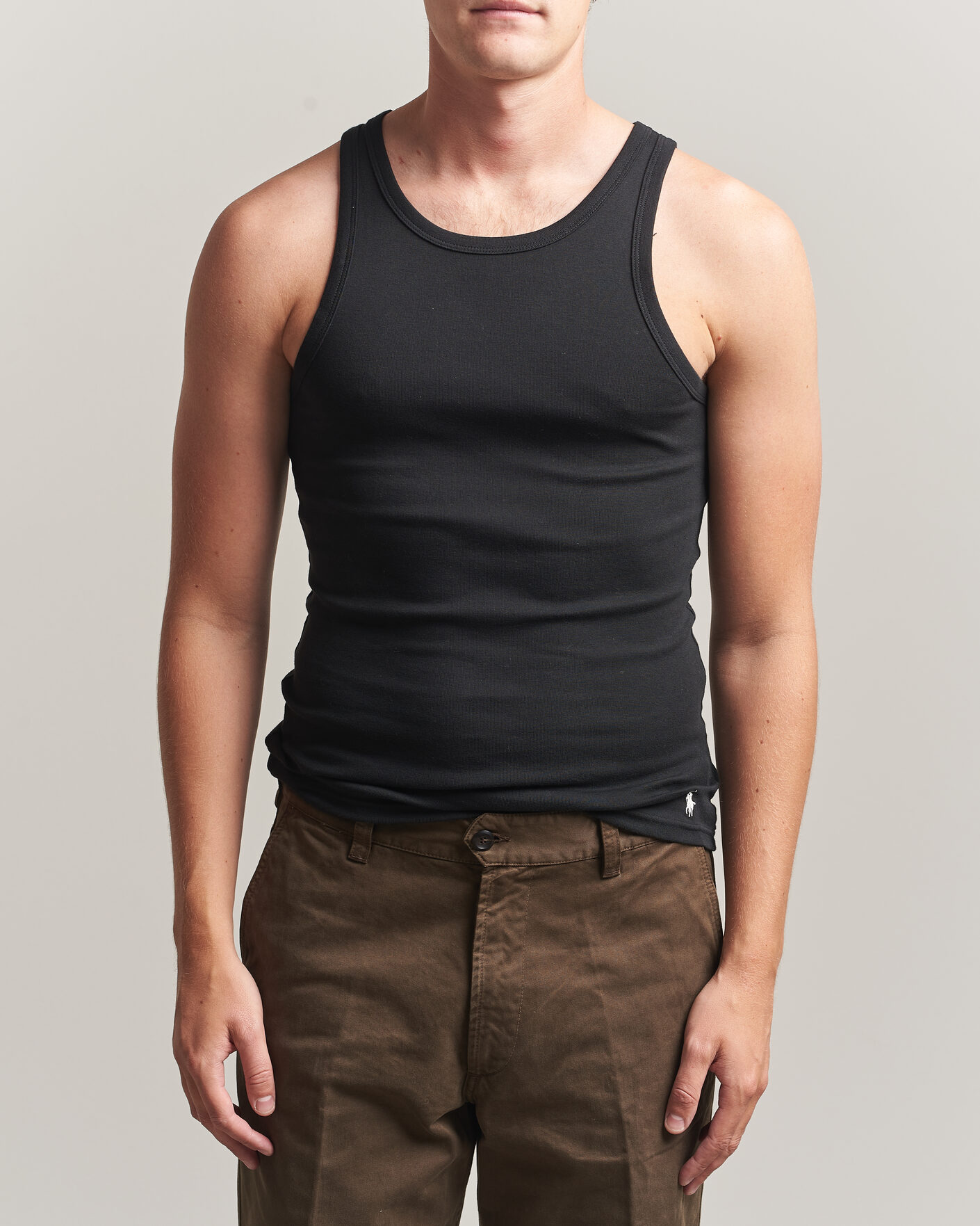 Herr | T-Shirts | Polo Ralph Lauren | 2-Pack Tank Top Black/White