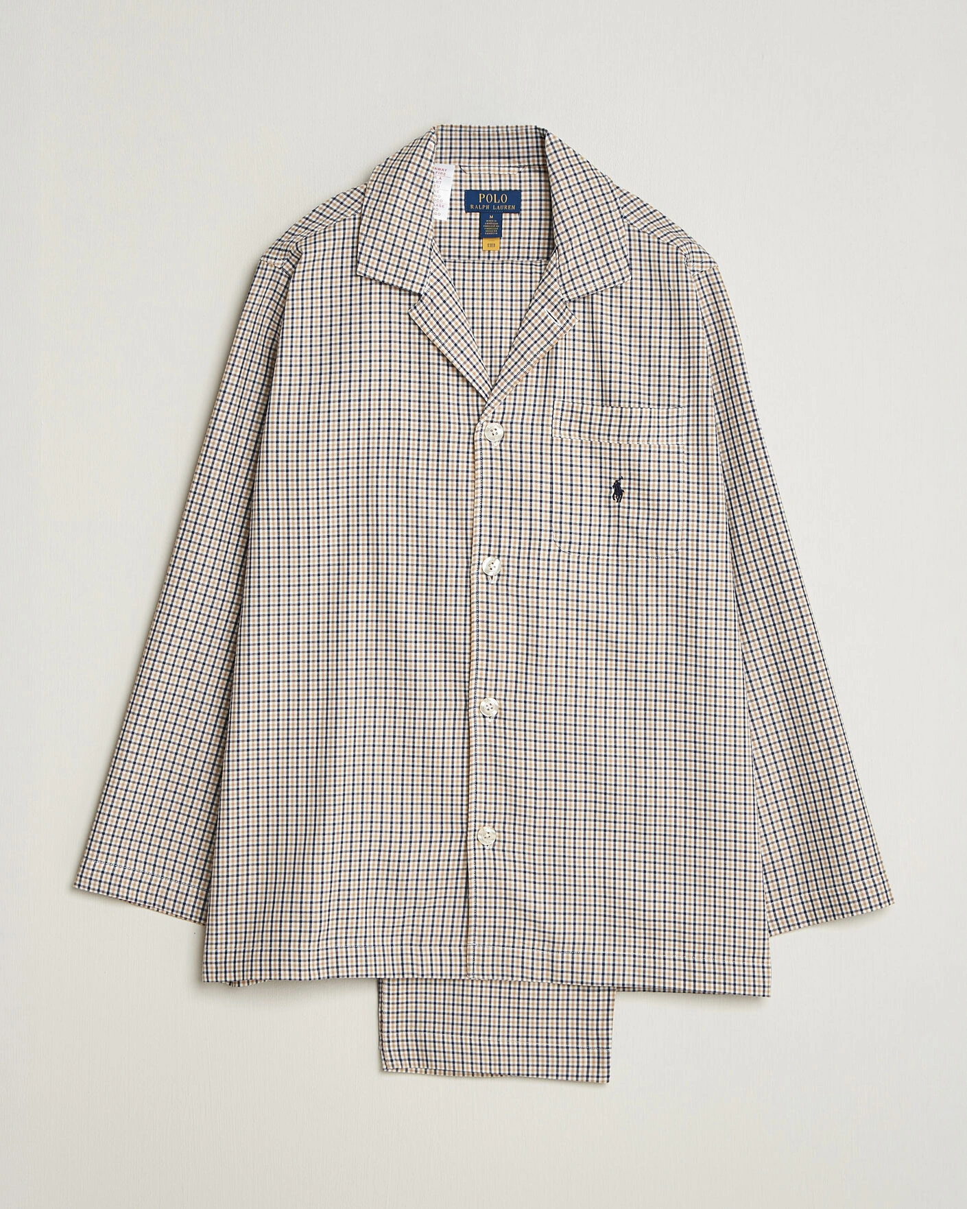 Herr | Pyjamas & Morgonrockar | Polo Ralph Lauren | Pyjamas Set Khaki White Multi