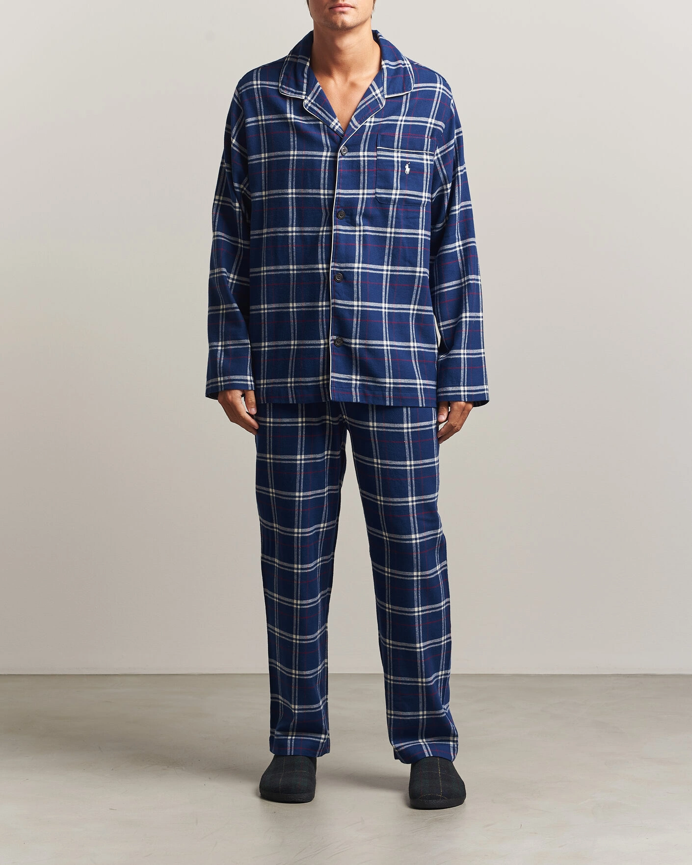 Herr | Pyjamas & Morgonrockar | Polo Ralph Lauren | Pyjamas Set Navy/Red/White