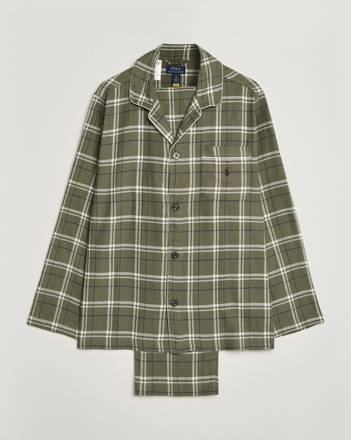 Herr | Pyjamas & Morgonrockar | Polo Ralph Lauren | Pyjamas Set Olive/Navy